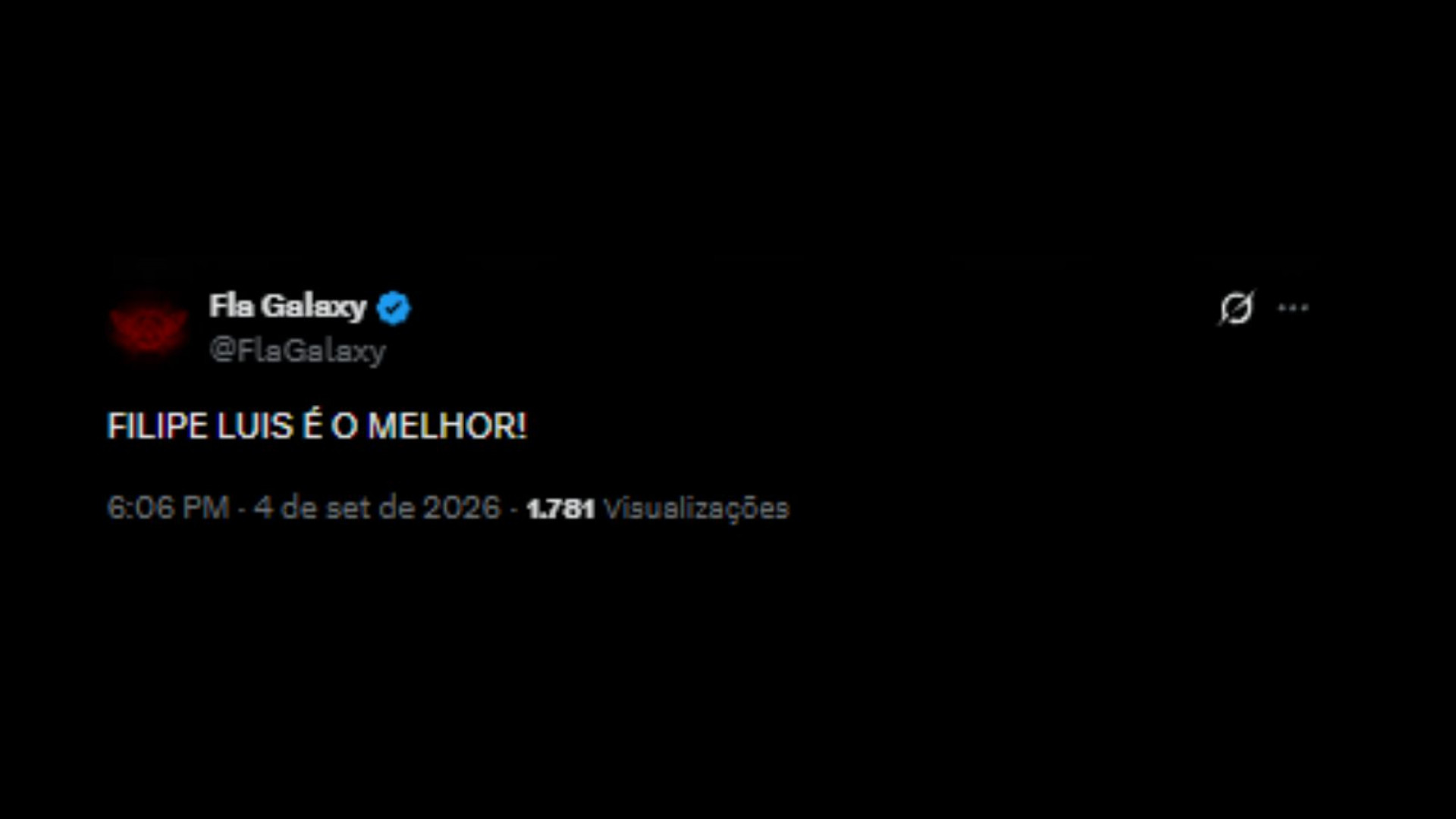Filipe Luís sendo exaltado após a vitória do Monaco - Reprodução/X @FlaGalaxy
