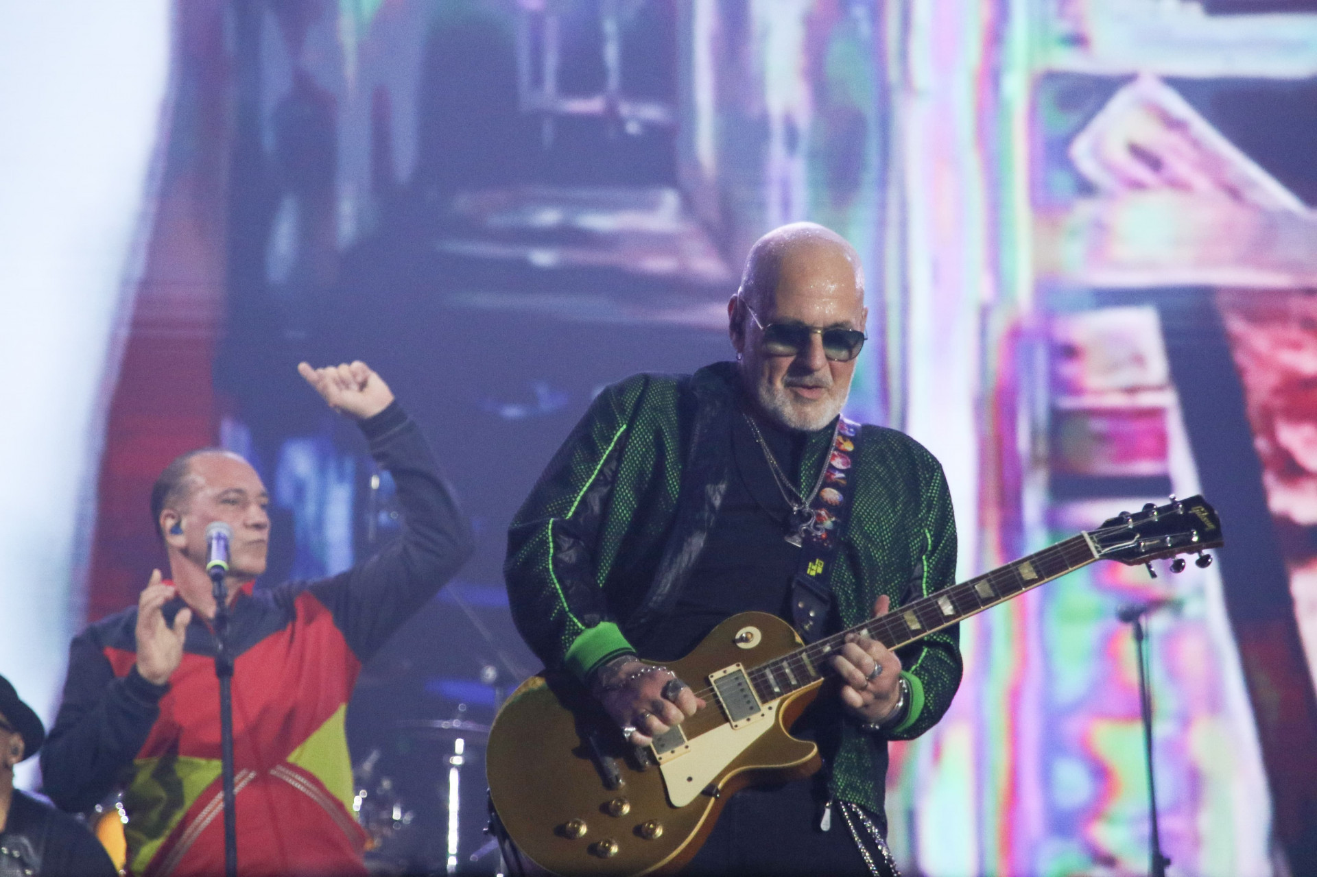 Detonautas recebe Biquíni Cavadão no Sunset - Victor Chapetta/Brazil News