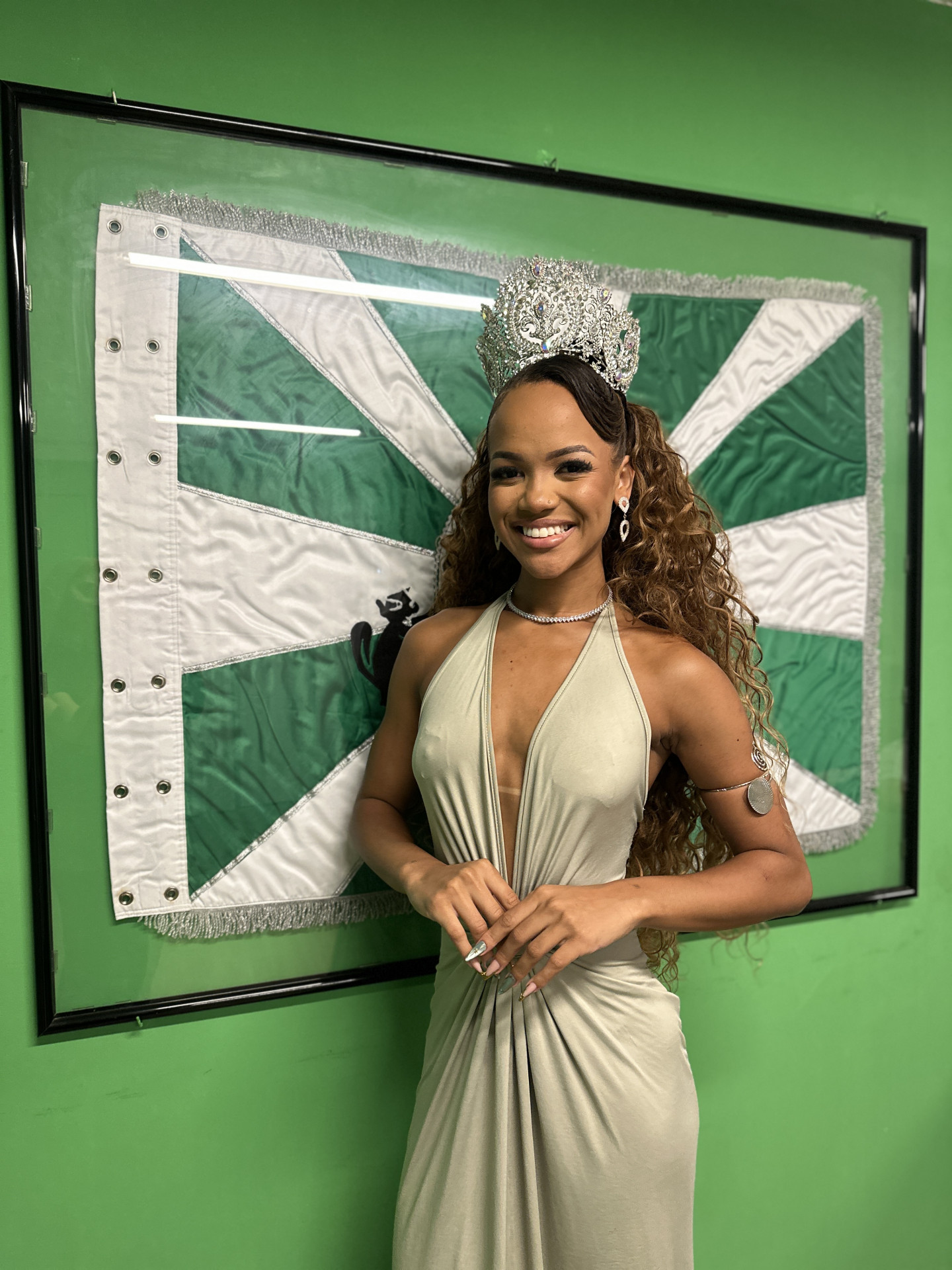 Gaby Mendes é a nova rainha de bateria da Mocidade - Divulgação / Mocidade