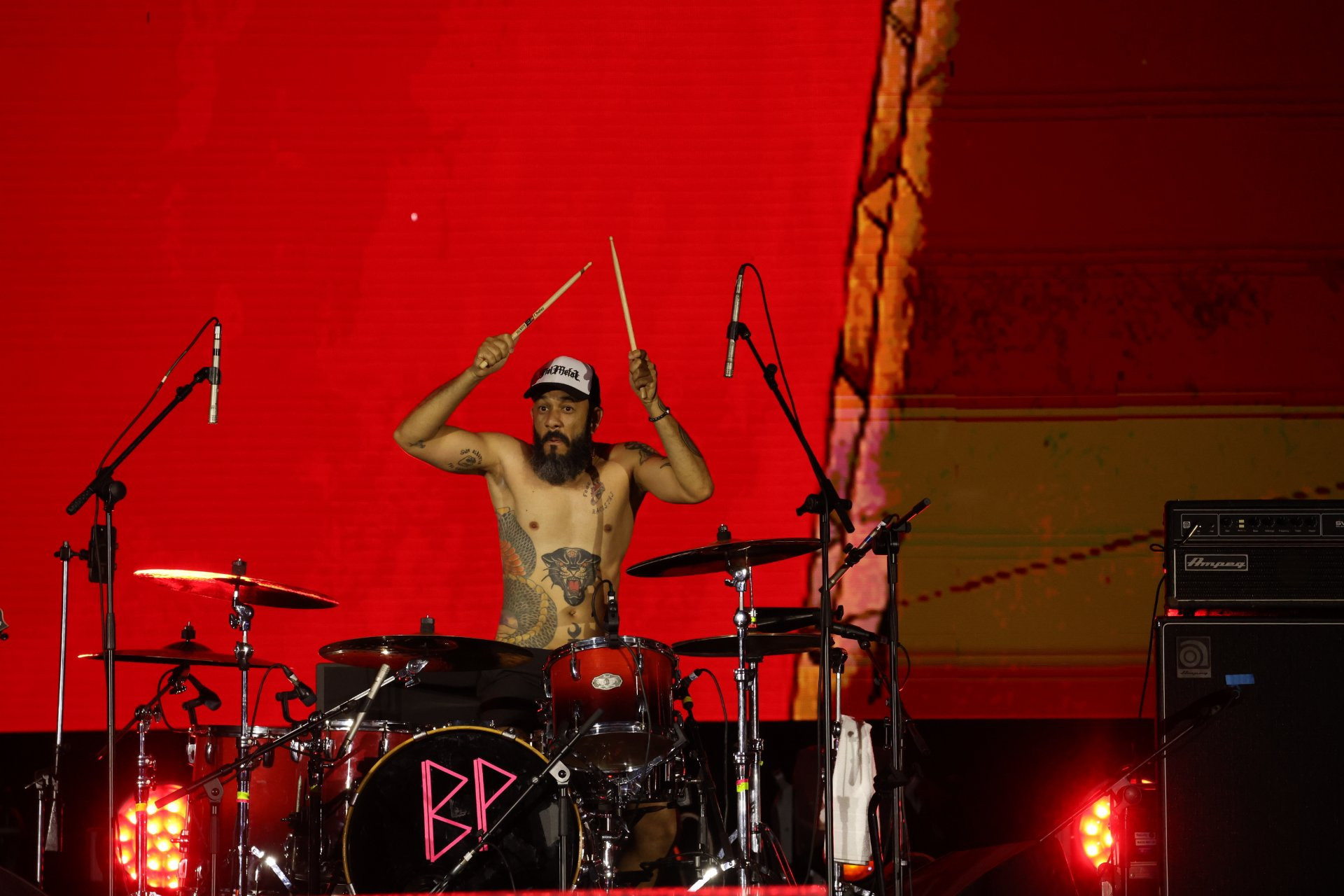 Black Pantera agita o Palco Sunset do Rock in Rio 2026 com heavy metal - Daniel Pinheiro/BrazilNews