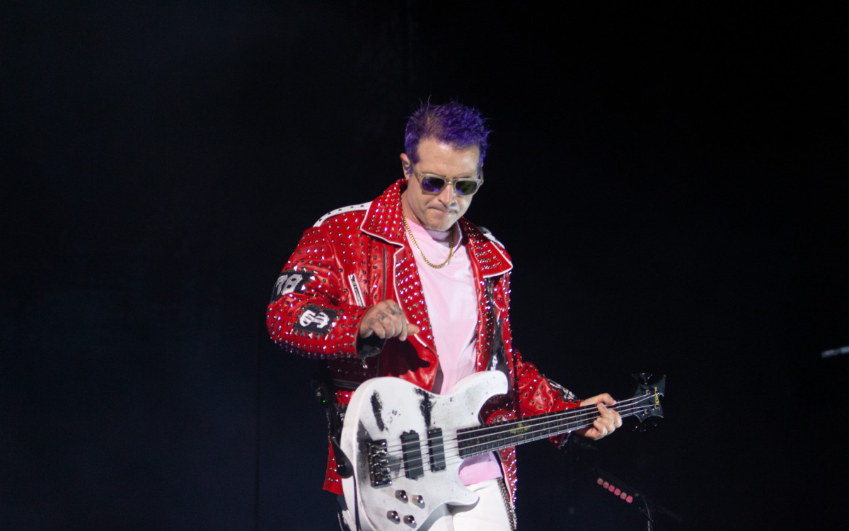 Rock in Rio 2026 - Banda Avenged Sevenfold se apresenta no Palco Mundo, no segundo dia do evento, s&aacute;bado, dia 5 de setembro.