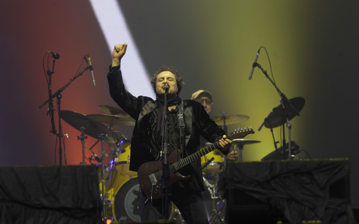 Rock in Rio 2026 - Banda Barão Vermelho se apresenta no Palco Mundo no terceiro dia do evento, domingo, dia 6 de setembro.