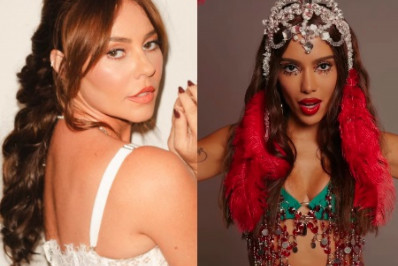 Paolla Oliveira e mais famosos comemoram chegada de Anitta à Grande Rio