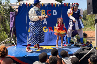 Caravana de Arte e Lazer faz a festa no Porto Velho