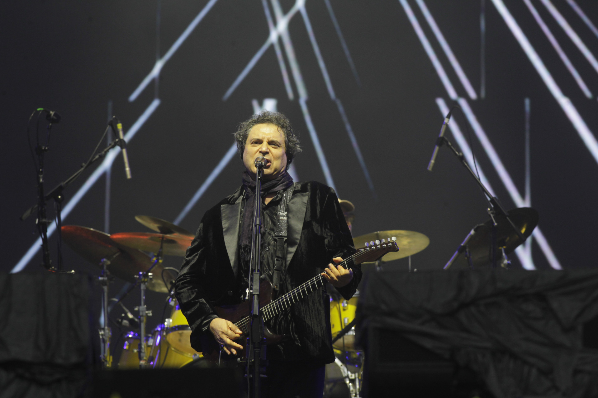 Banda Barão Vermelho se apresenta no Palco Mundo do Rock in Rio, no domingo (6) - Reginaldo Pimenta/Agência O Dia