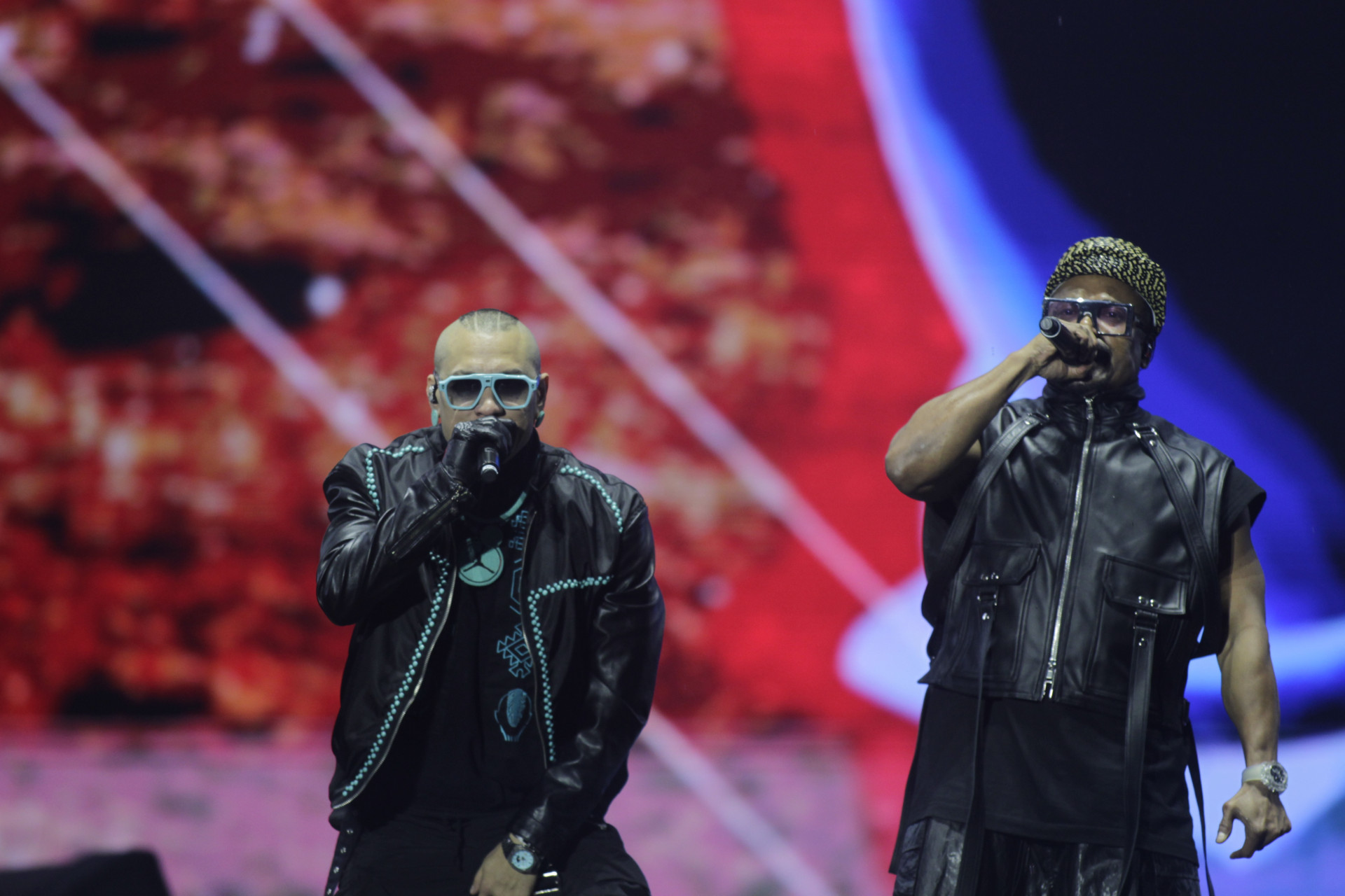 O grupo Black Eyed Peas se apresentou no Palco Mundo do Rock in Rio neste domingo (06). - Reginaldo Pimenta / Agencia O Dia