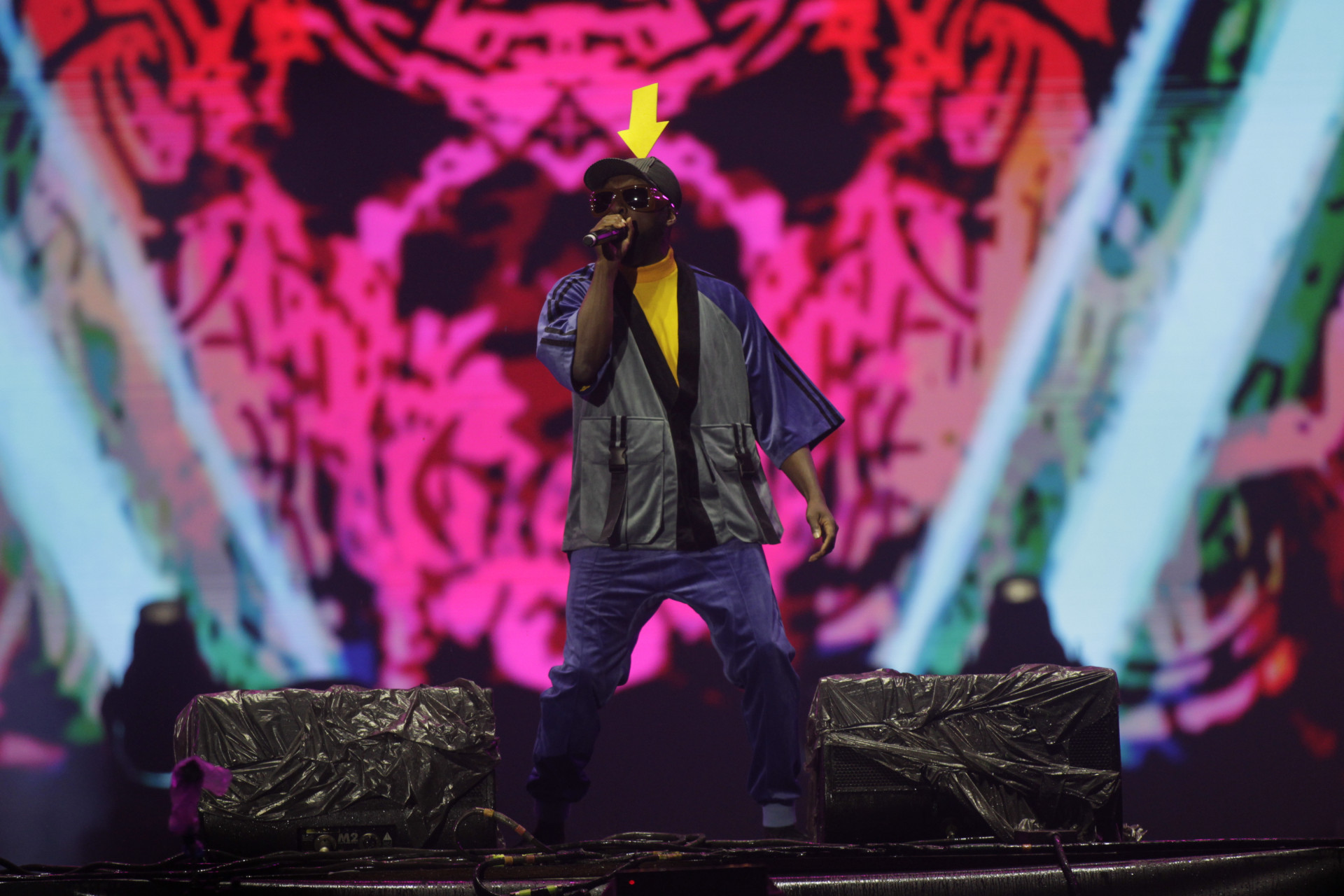 O grupo Black Eyed Peas se apresentou no Palco Mundo do Rock in Rio neste domingo (06). - Reginaldo Pimenta / Agencia O Dia