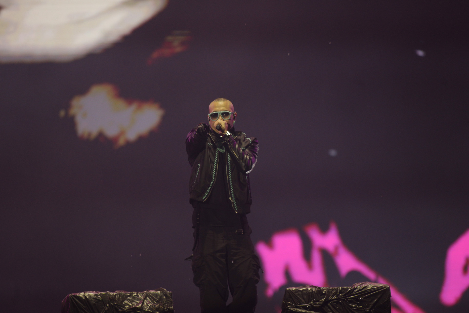 O grupo Black Eyed Peas se apresentou no Palco Mundo do Rock in Rio neste domingo (06). - Reginaldo Pimenta / Agencia O Dia