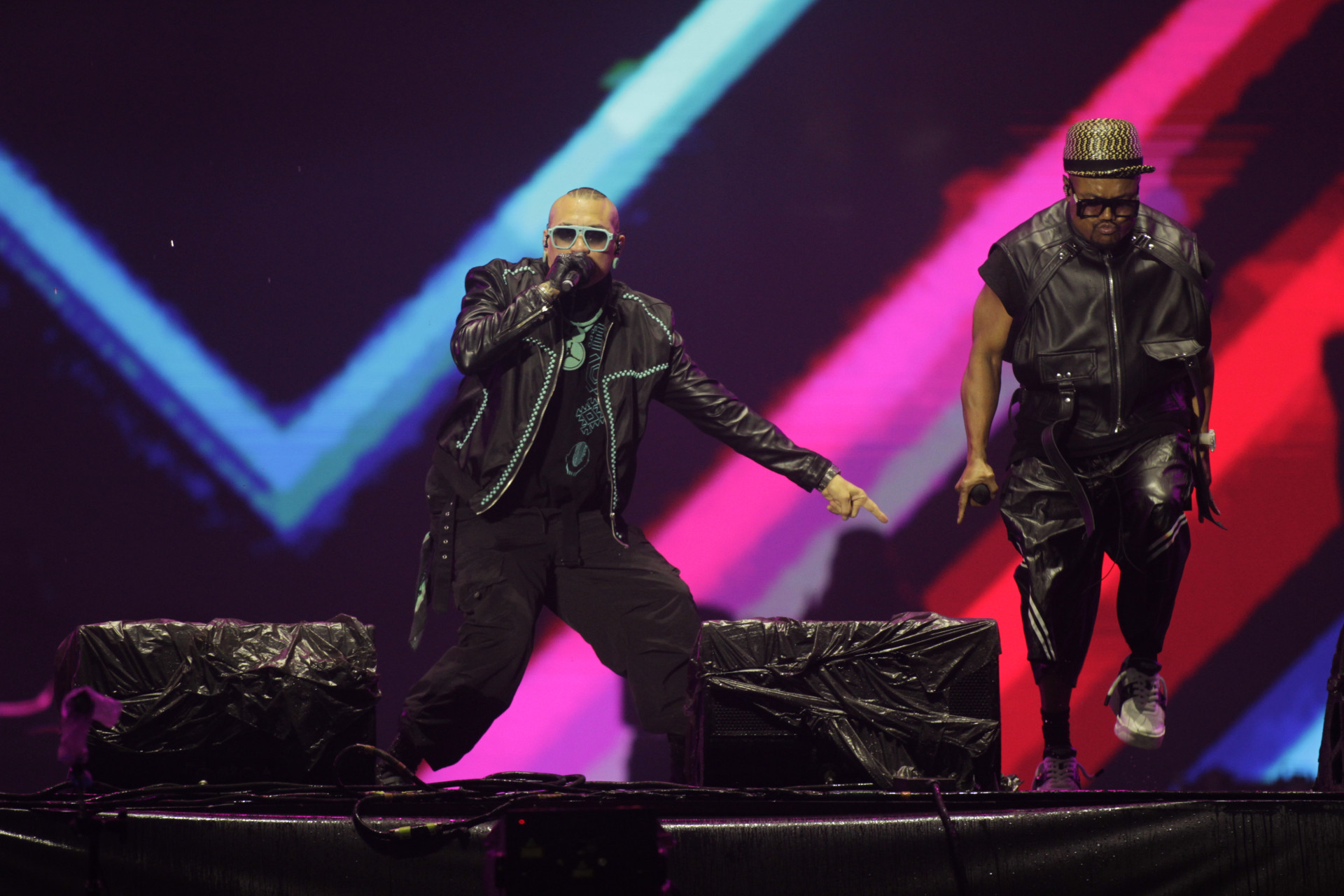 O grupo Black Eyed Peas se apresentou no Palco Mundo do Rock in Rio neste domingo (06). - Reginaldo Pimenta / Agencia O Dia