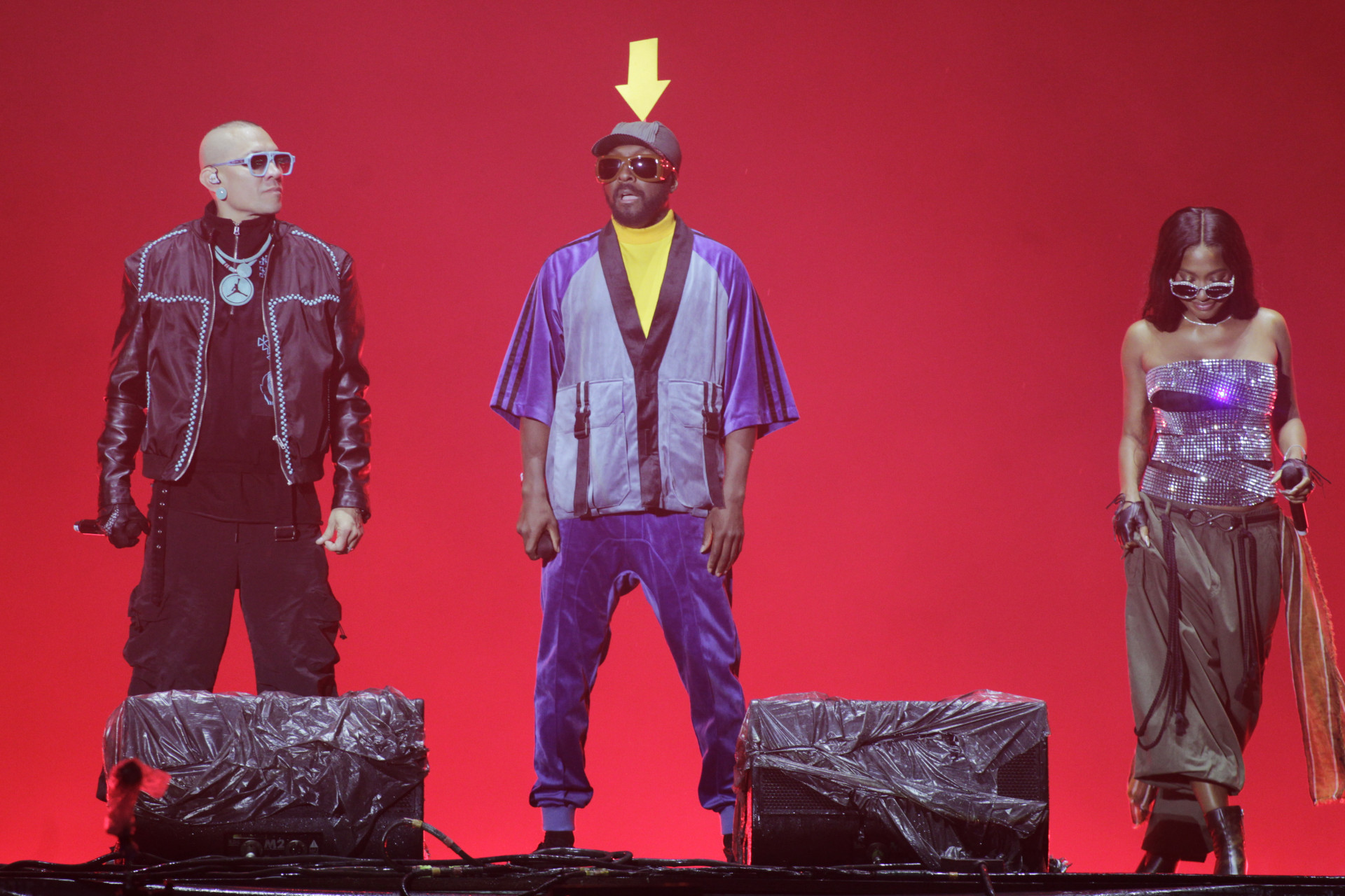 O grupo Black Eyed Peas se apresentou no Palco Mundo do Rock in Rio neste domingo (06). - Reginaldo Pimenta / Agencia O Dia