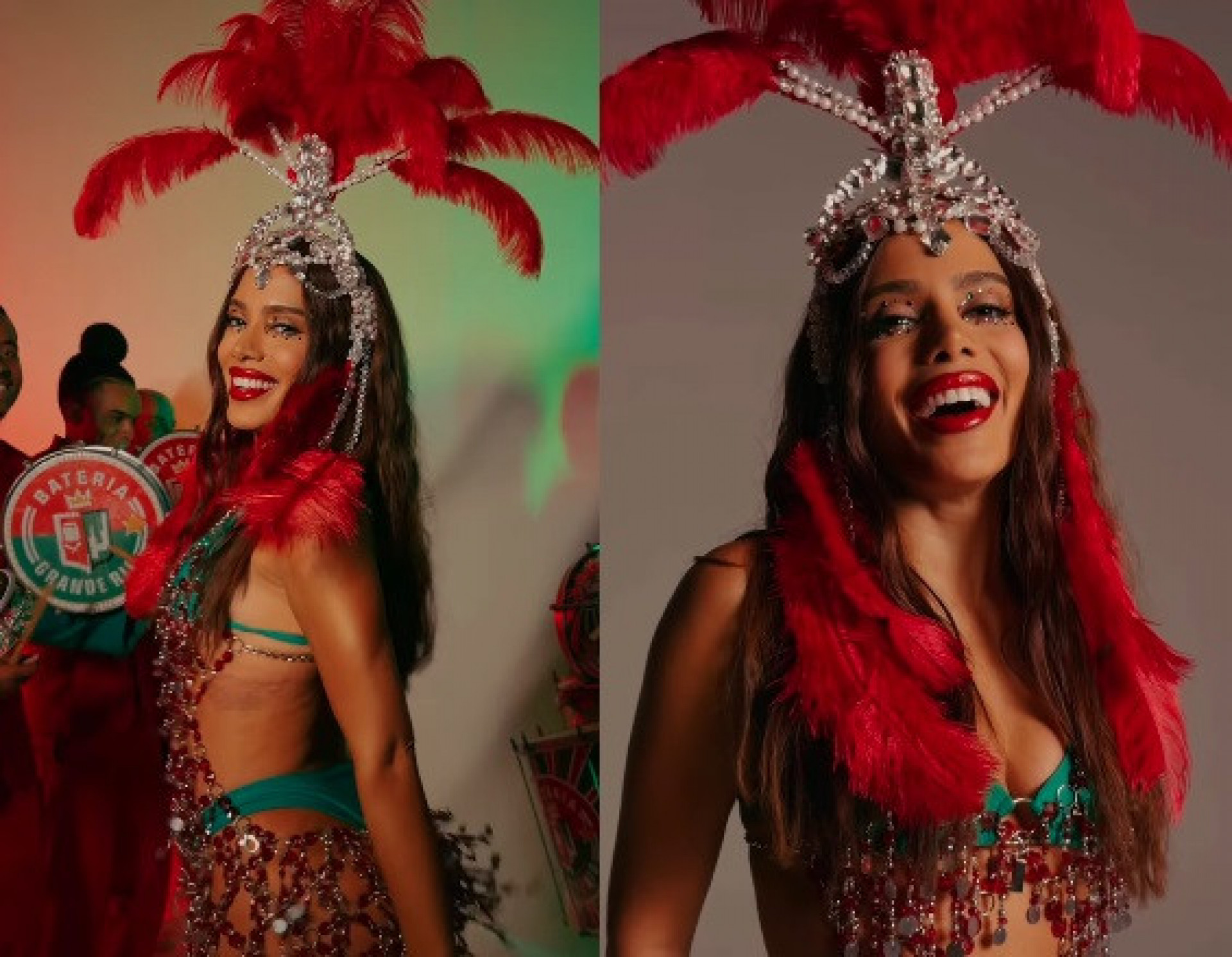 Anitta é a nova rainha de bateria da Grande Rio - Reprodução do Instagram