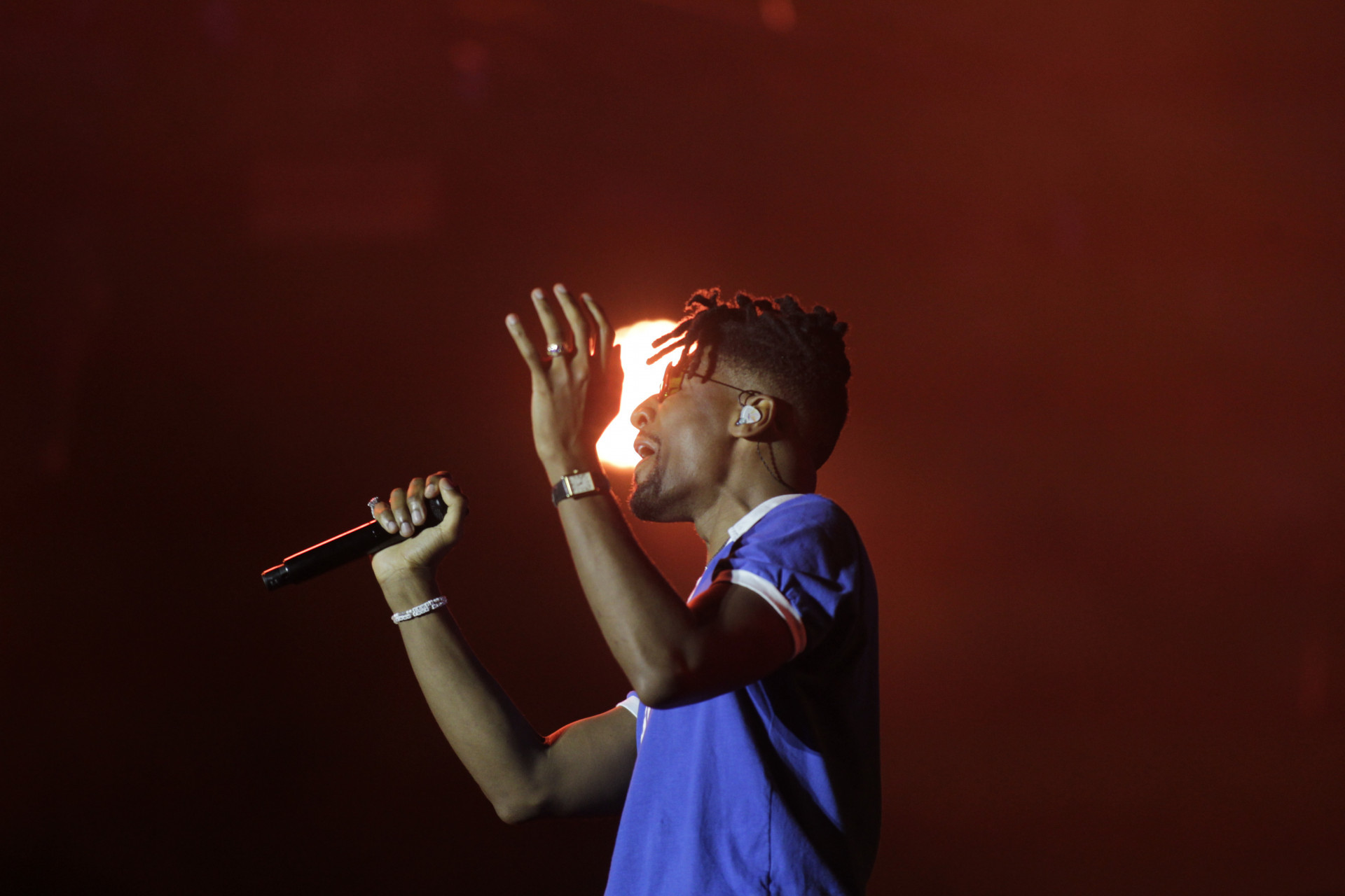 Jon Batiste se apresenta no Palco Mundo do Rock in Rio, nesta segunda-feira (07). - Reginaldo Pimenta / Agencia O Dia