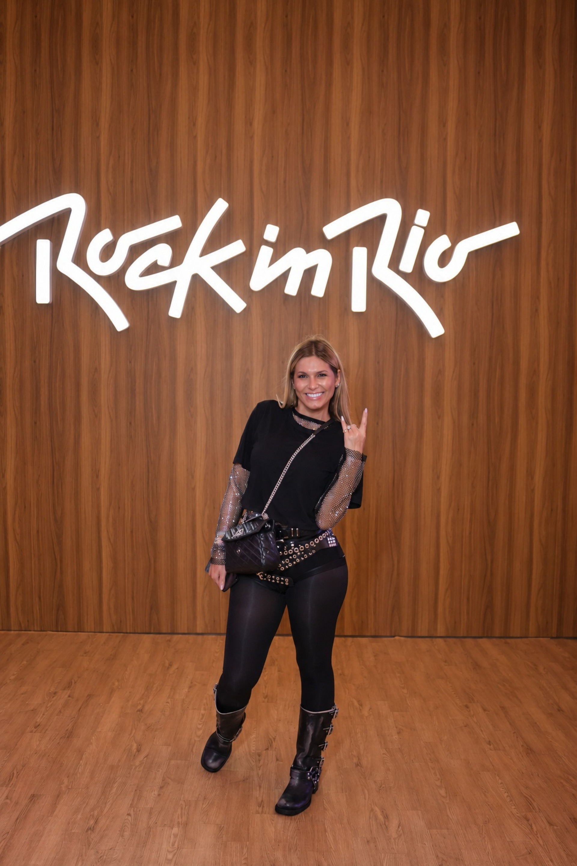 Lívia Andrade em clima de Rock in Rio