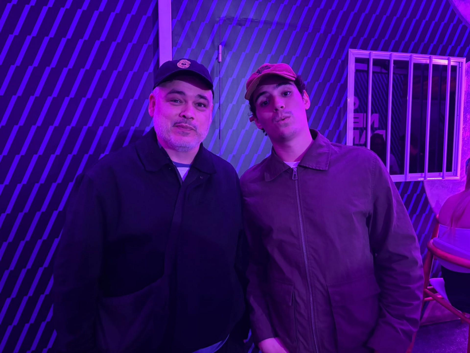 Léo Janeiro (esquerda) e Simo (direita) levaram música eletrônica o Rock in Rio - Fred Vidal / Agência O Dia