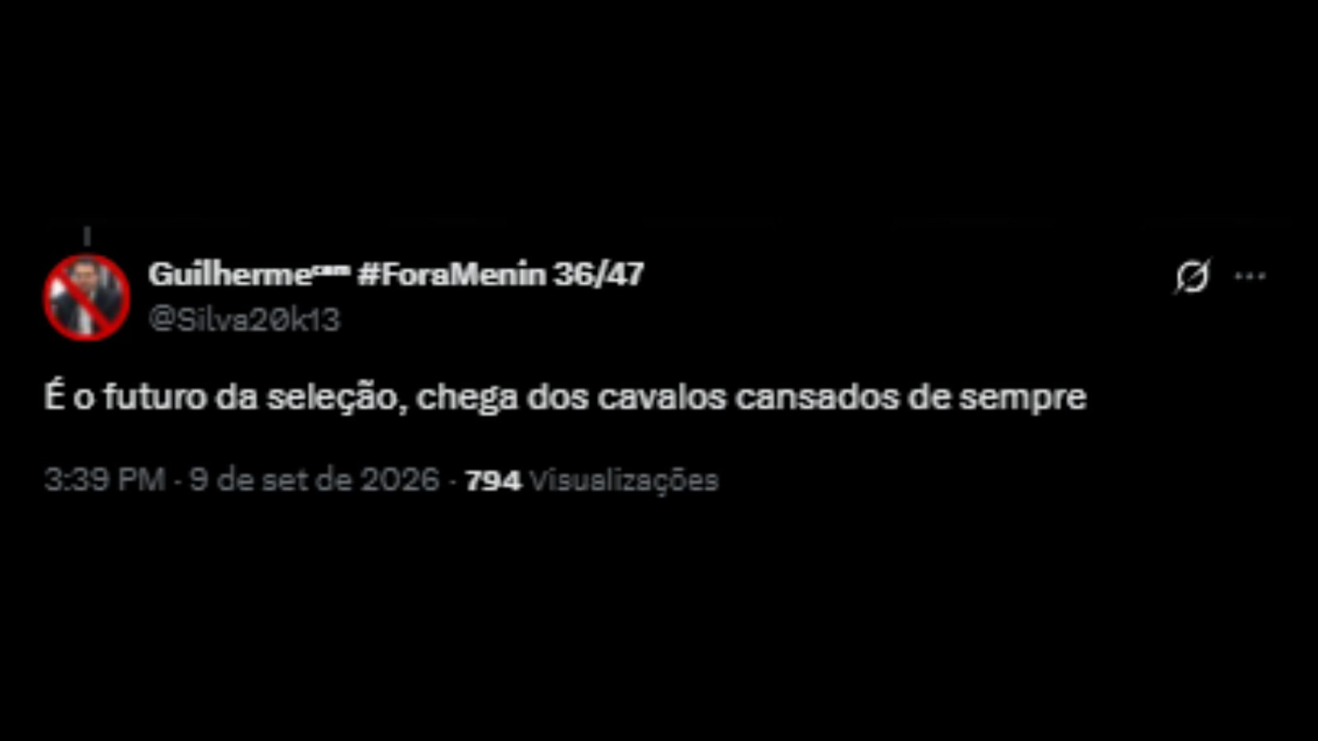 Internautas repercutindo as convocações de Breno Bidon e Gabriel Bontempo - Reprodução/X @Silva20k13