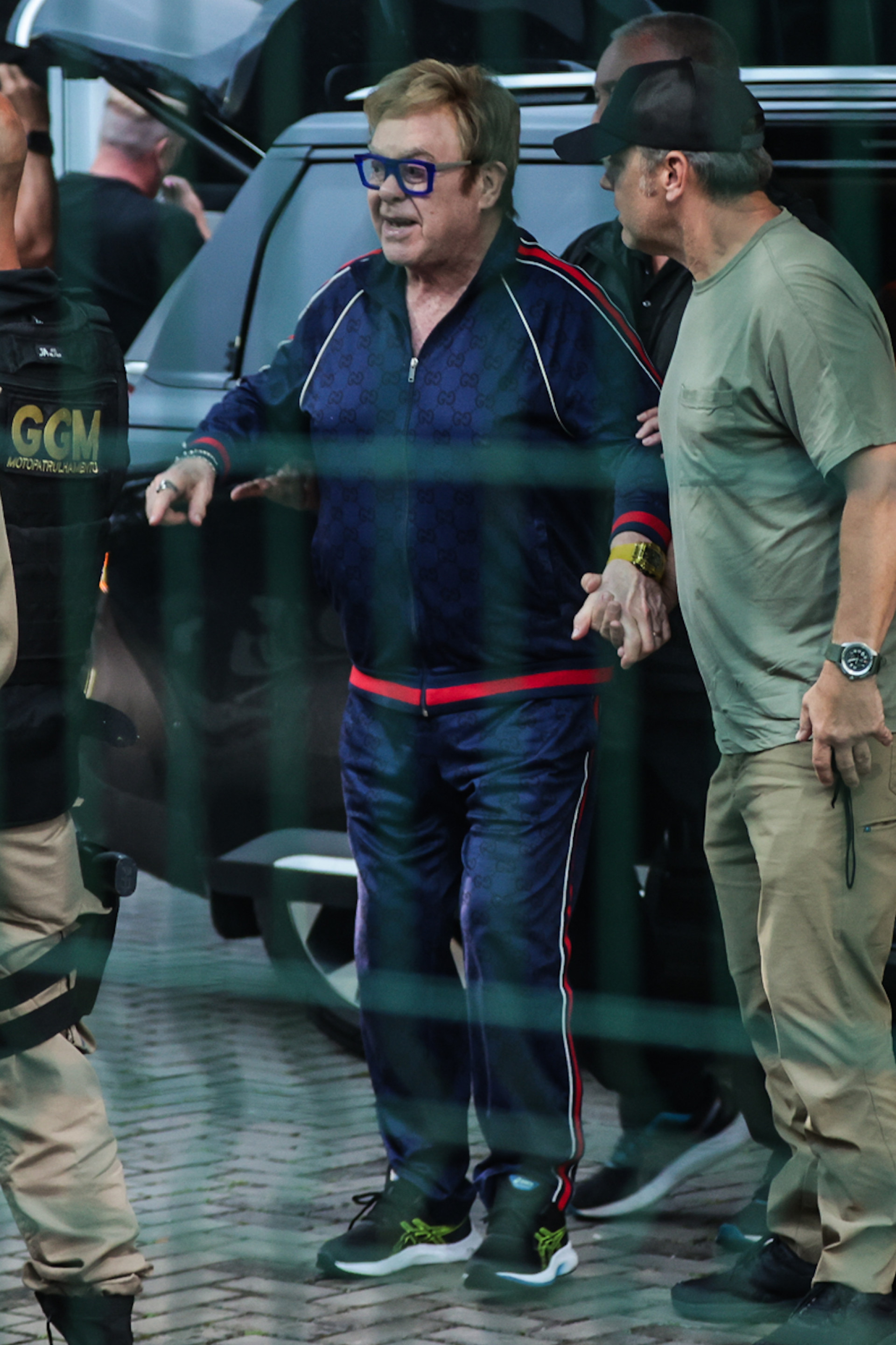 Após show no Rock in Rio, Elton John deixa o Brasil - Victor Chapetta / Brazil News