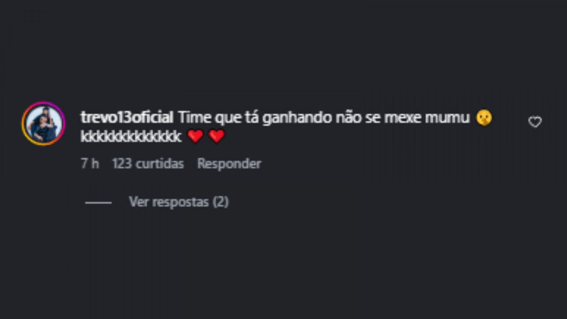 Internautas rindo das brincadeiras de Mumuzinho com Thiago Silva e Marcão - Reprodução/Instagram @trevo13oficial
