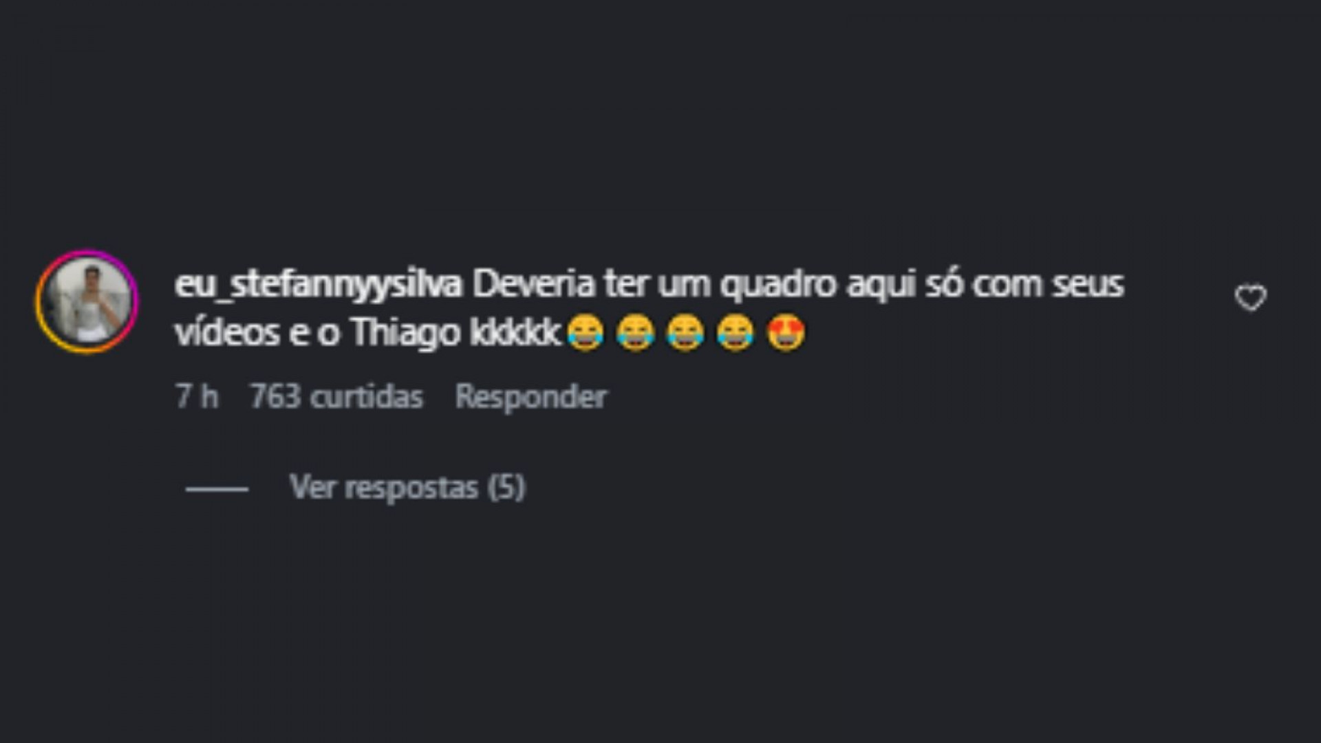Internautas rindo das brincadeiras de Mumuzinho com Thiago Silva e Marcão - Reprodução/Instagram @eu_stepannyysilva