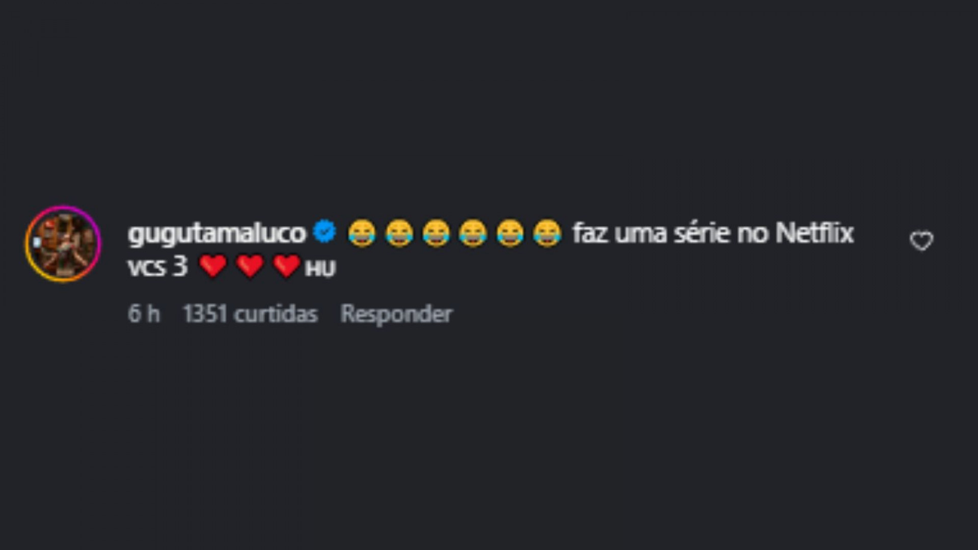 Internautas rindo das brincadeiras de Mumuzinho com Thiago Silva e Marcão - Reprodução/Instagram @gugutamaluco
