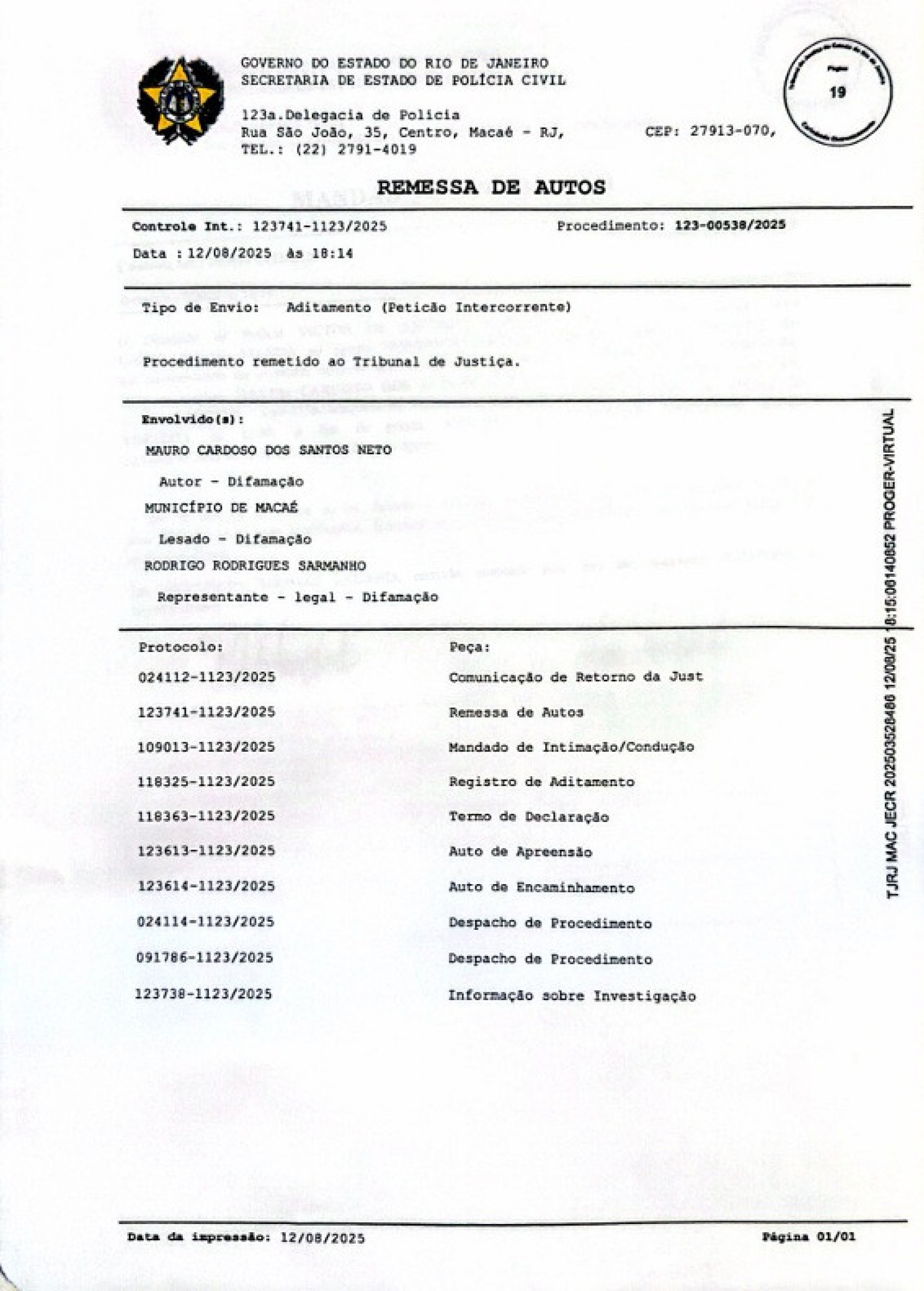 Publicações feitas nas redes sociais de Mauro Jordão são questionadas em procedimentos policiais e judiciais em Macaé - Foto: Reprodução