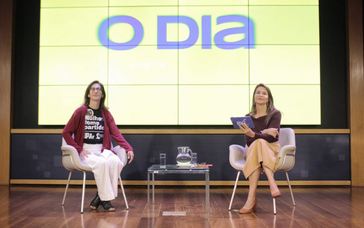 Juliete Pantoja (UP) participou de sabatina, nesta quinta-feira (10), no auditório da Fecomércio