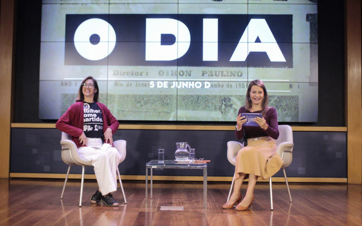 Juliete Pantoja (UP) participou de sabatina, nesta quinta-feira (10), no auditório da Fecomércio