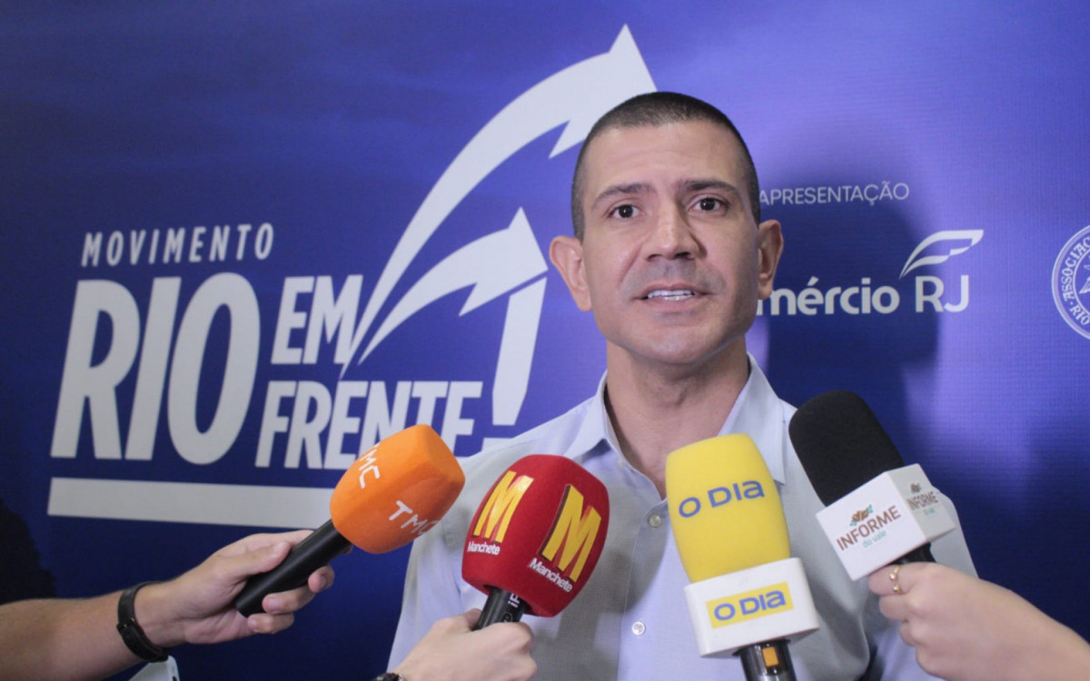 Candidato ao Governo do Rio, Douglas Ruas (PL) participou de sabatina nesta quinta