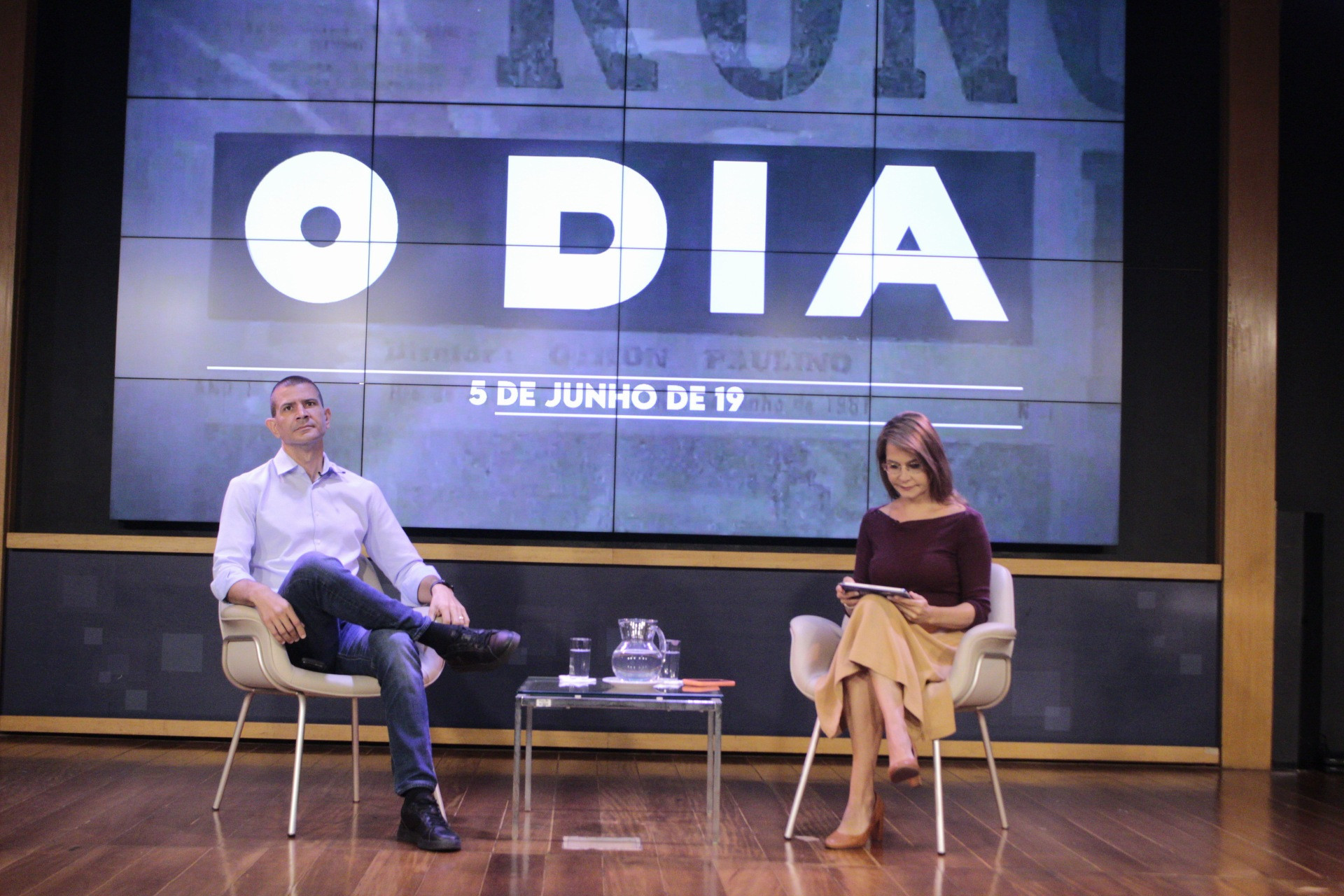 Sabatina para governador com o candidato Douglas Ruas, do PL - Carlos Elias Junior/Ag&ecirc;ncia O Dia