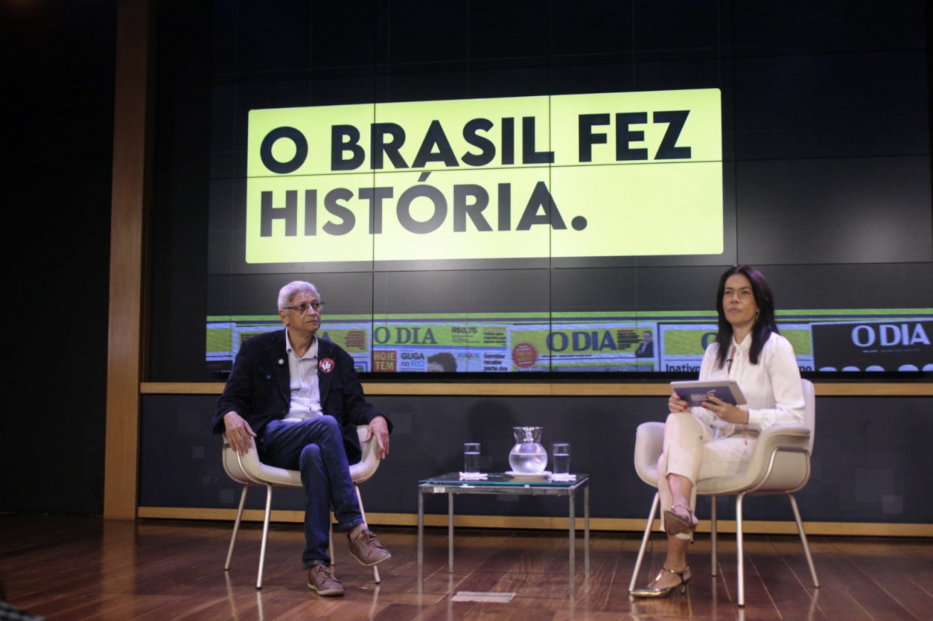 Cyro Garcia (PSTU) participou de sabatina, nesta quinta-feira (10), no auditório da Fecomércio