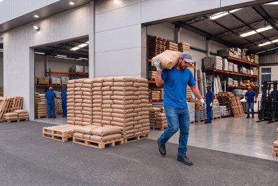 Venda de cimento chega a mais de seis milhões de toneladas no país
