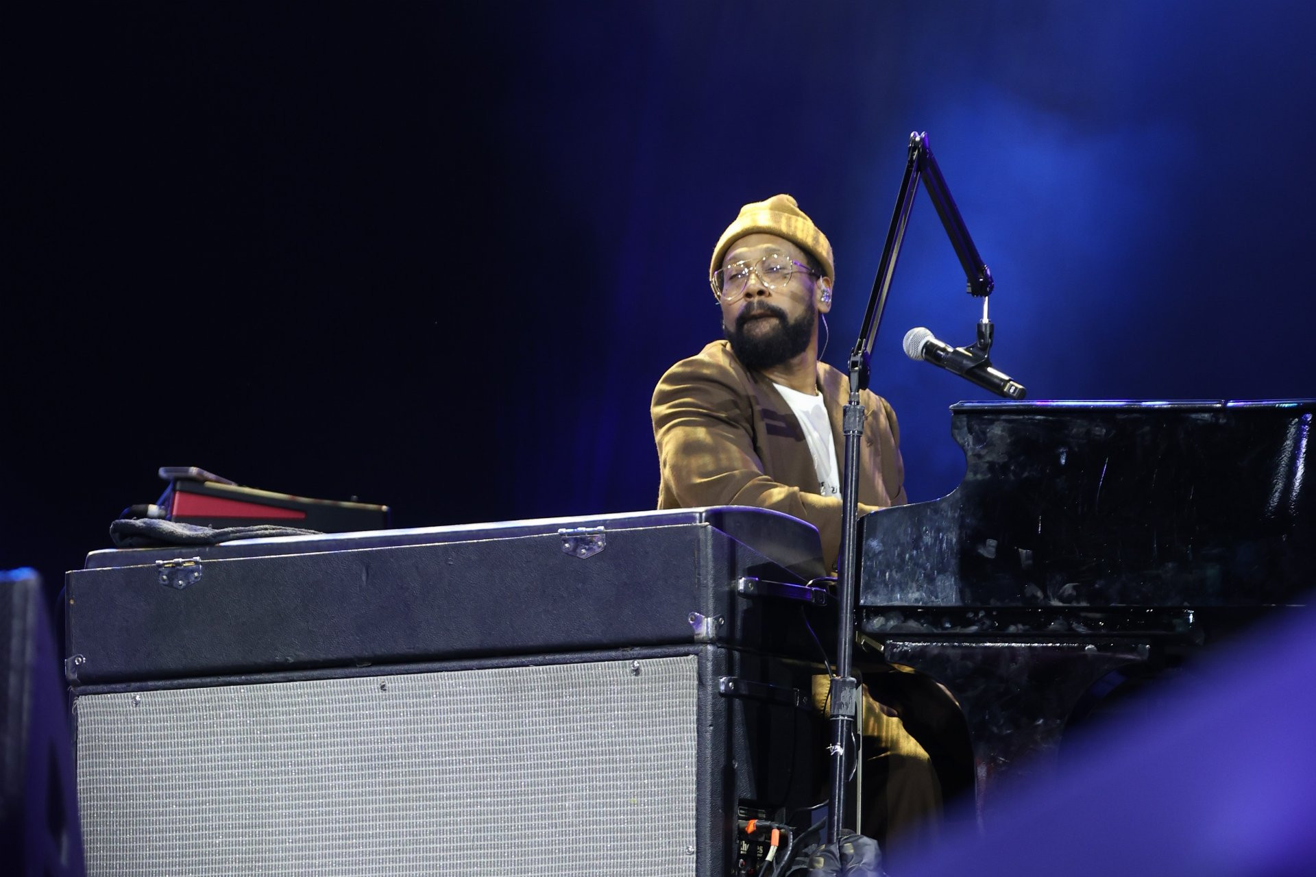 PJ Morton destacou as raízes afro-americanas durante o show - Daniel Pinheiro/BrazilNews