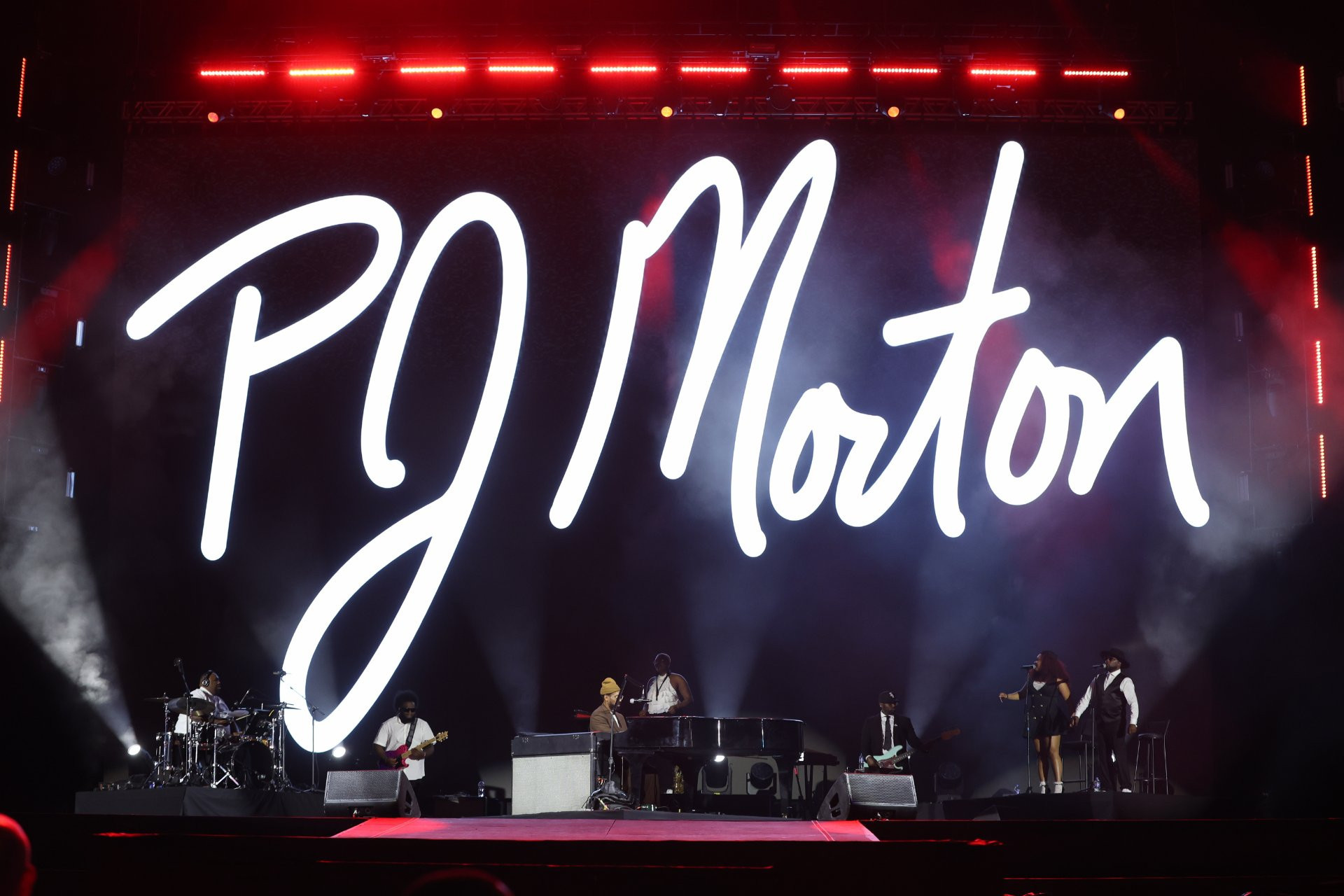 PJ Morton fez apresentação no Palco Sunset - Daniel Pinheiro/BrazilNews