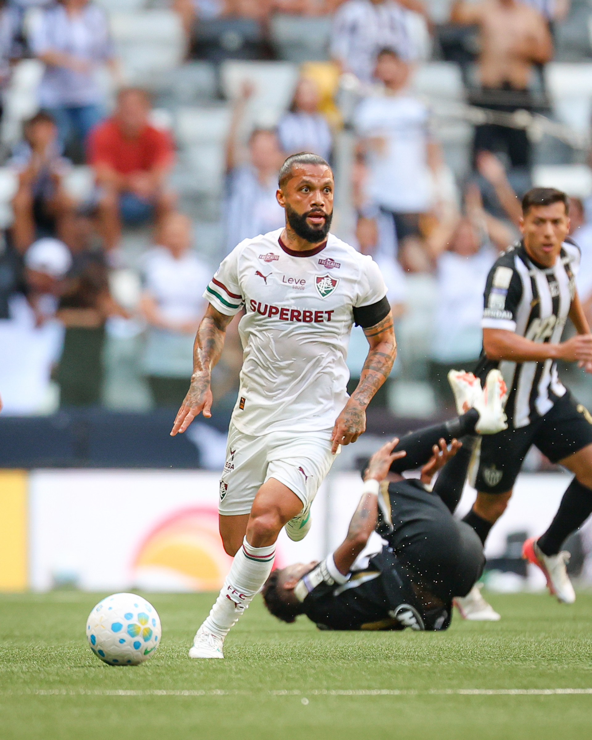 Otávio foi titular em Atlético-MG x Fluminense, pela 27ª rodada do Campeonato Brasileiro - Marcelo Gonçalves/Fluminense