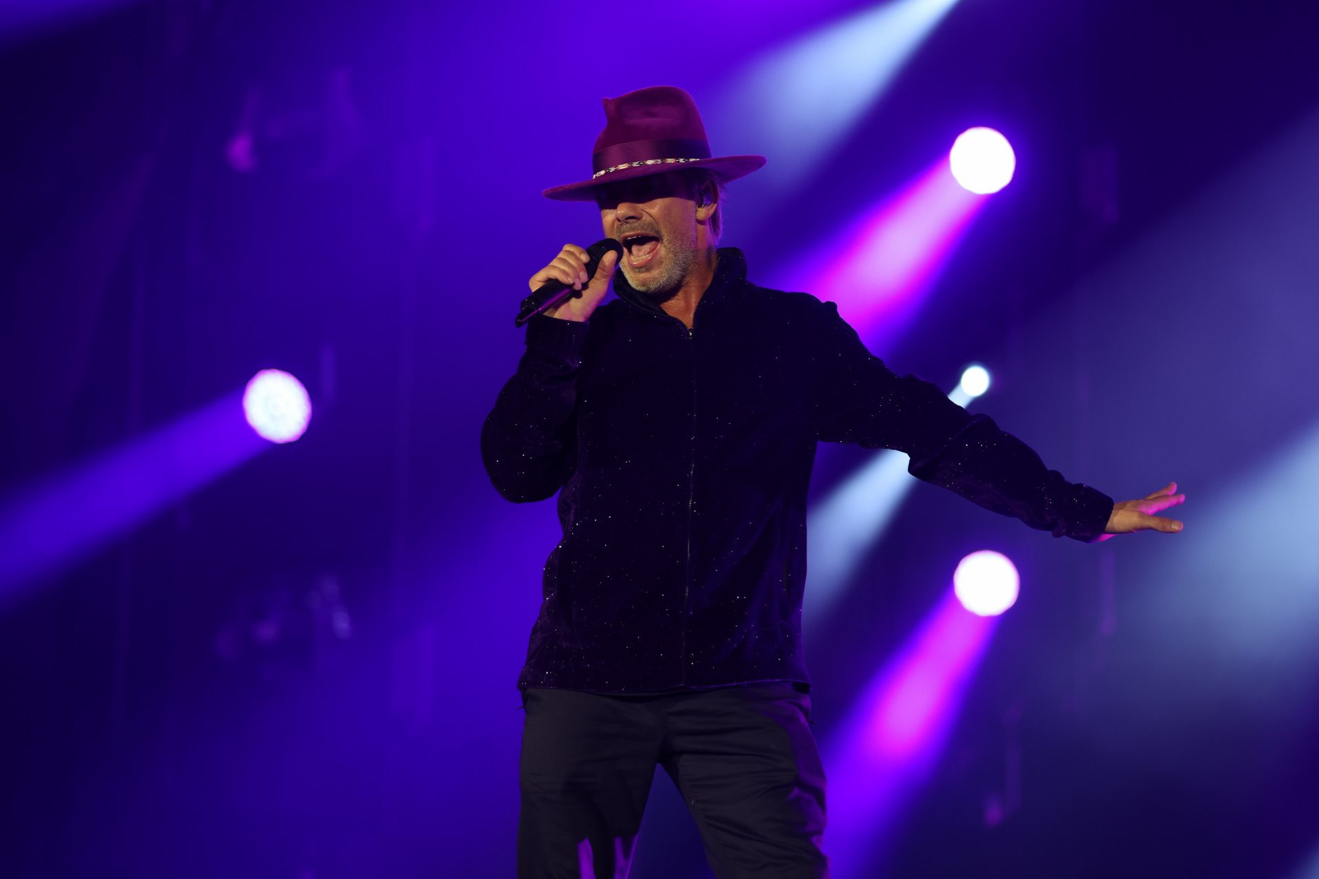 Jamiroquai empolgou fãs com sequência de hits - Daniel Pinheiro / Brazil News