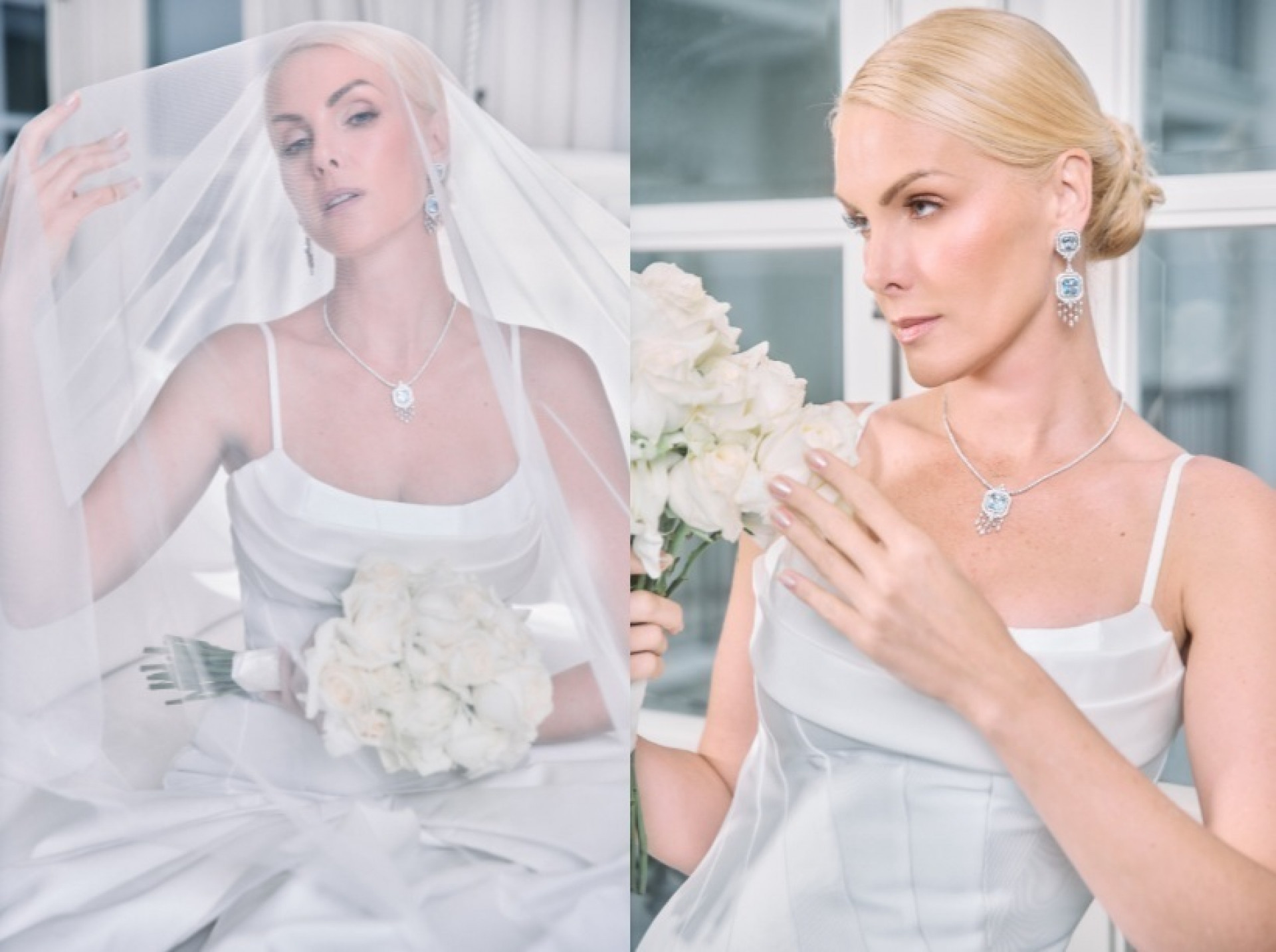 Ana Hickmann mostra seu vestido de noiva  - Foto: Leo Faria