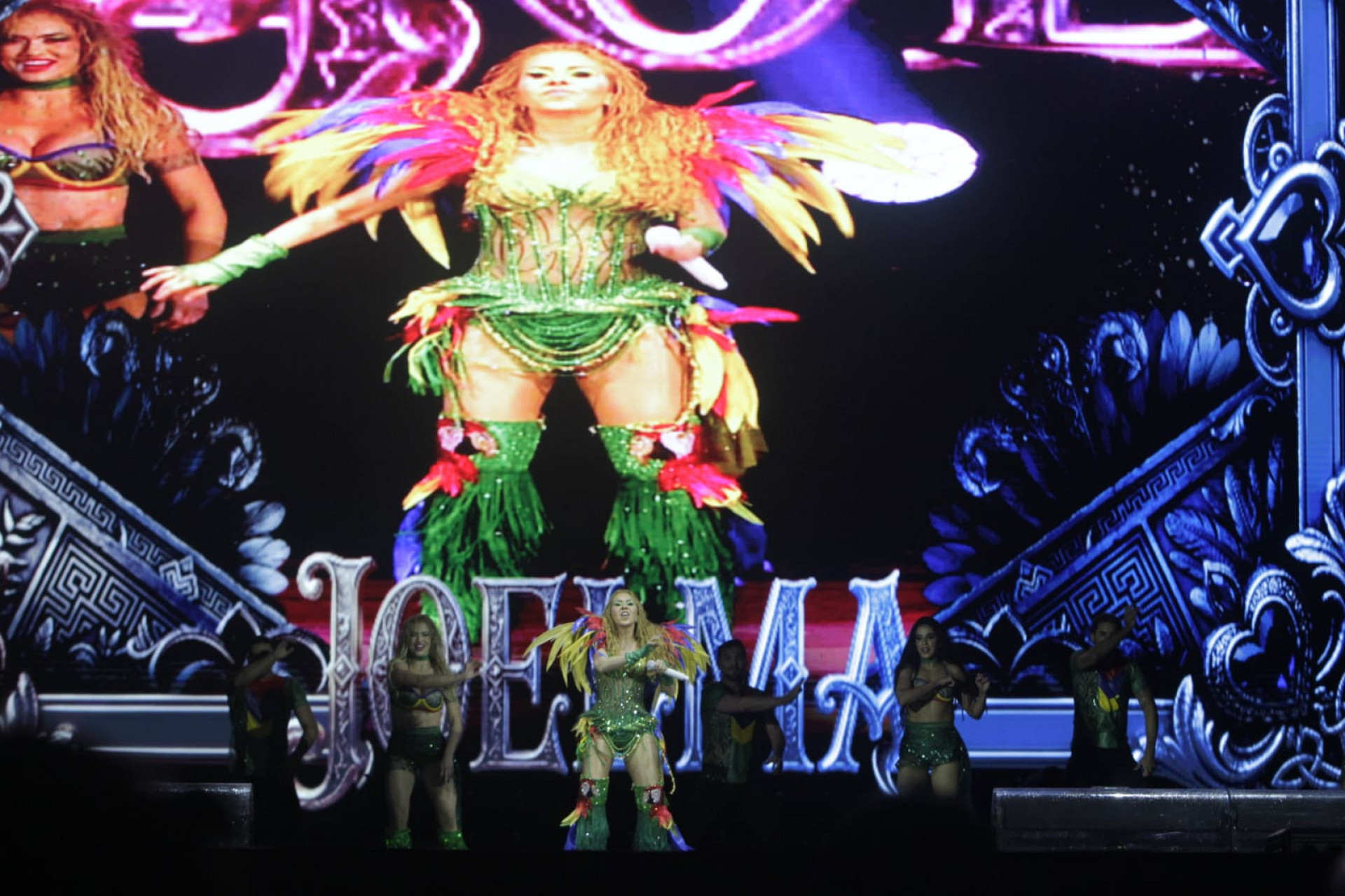 Joelma contagiou o público do Rock in Rio com a energia paraense  - Reginaldo PImenta/Agência O Dia