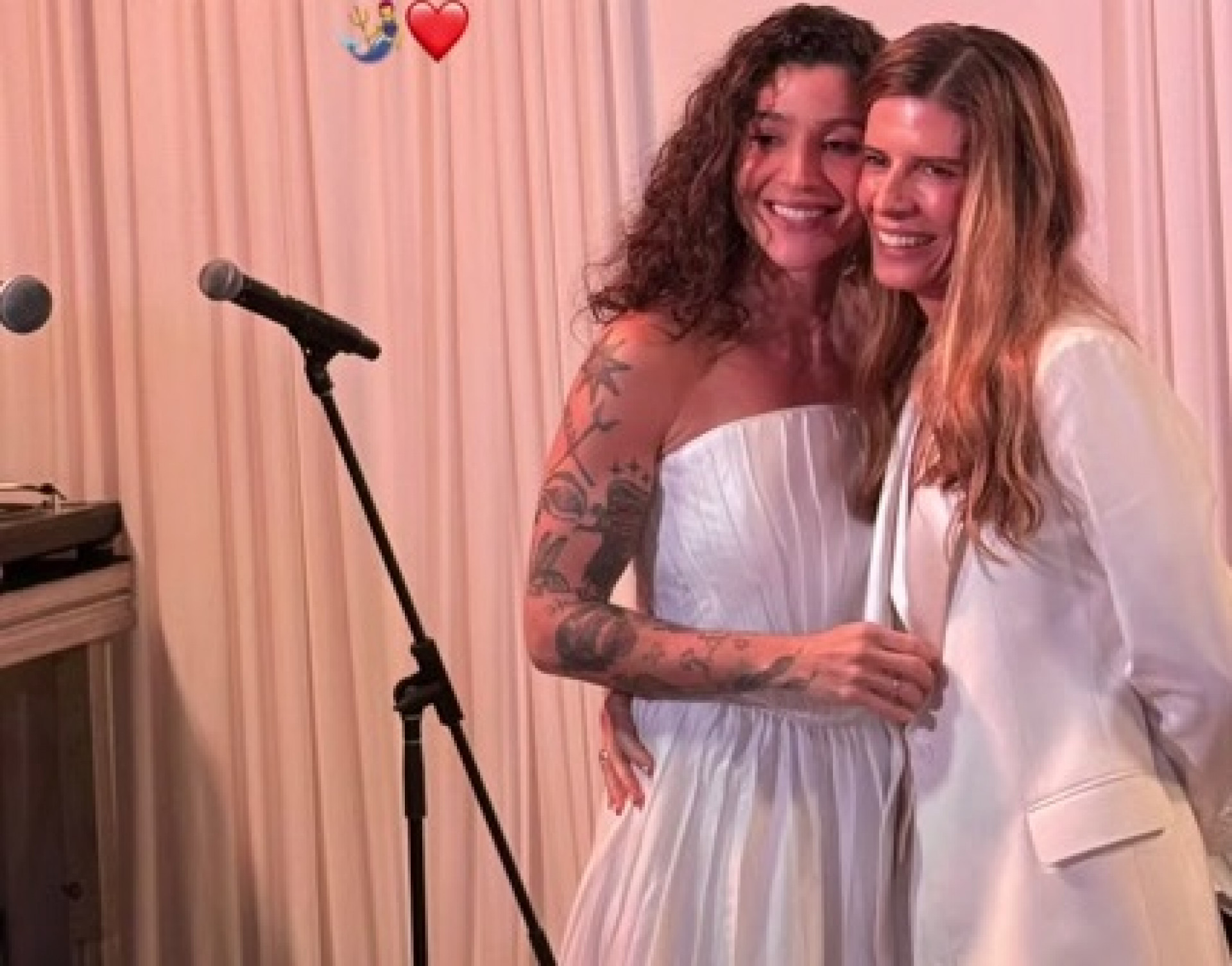 Cecilia Beraba e Joana Braga se casam no Rio - Reprodução do Instagram
