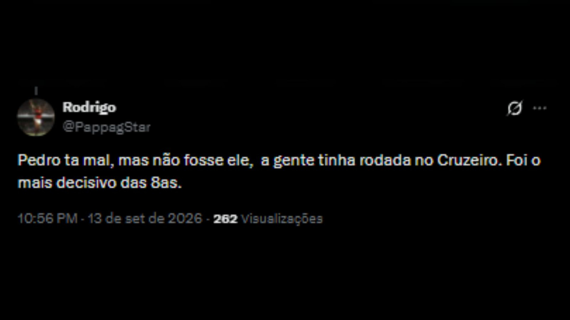 Torcedores do Flamengo defendendo Pedro da própria torcida - Reprodução/X @Pappagstar