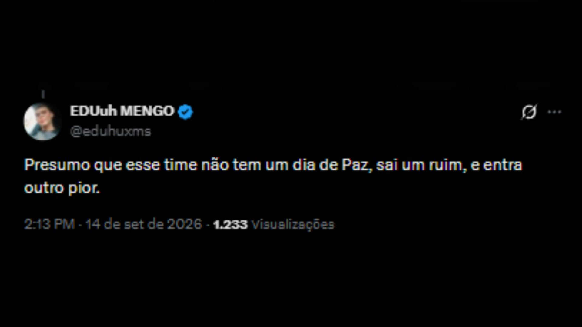 Torcedores de rivais do Botafogo celebrando o interesse da equipe em Tite - Reprodução/X @eduhuxms