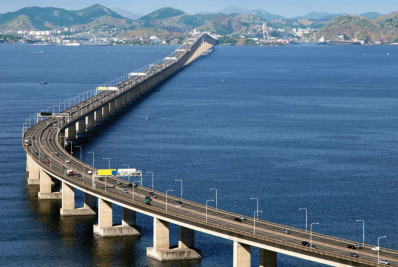 Ponte Rio-Niterói terá teste de controle por velocidade média