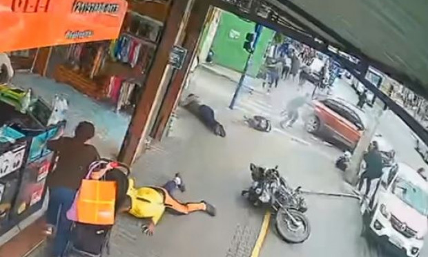 Vídeo mostra ataque a tiros que terminou na morte de PM em São Gonçalo