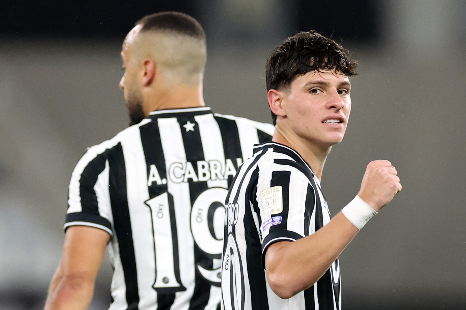 Com gol e duas assist&ecirc;ncias, Montoro foi um dos destaques da partida - Vitor Silva / Botafogo