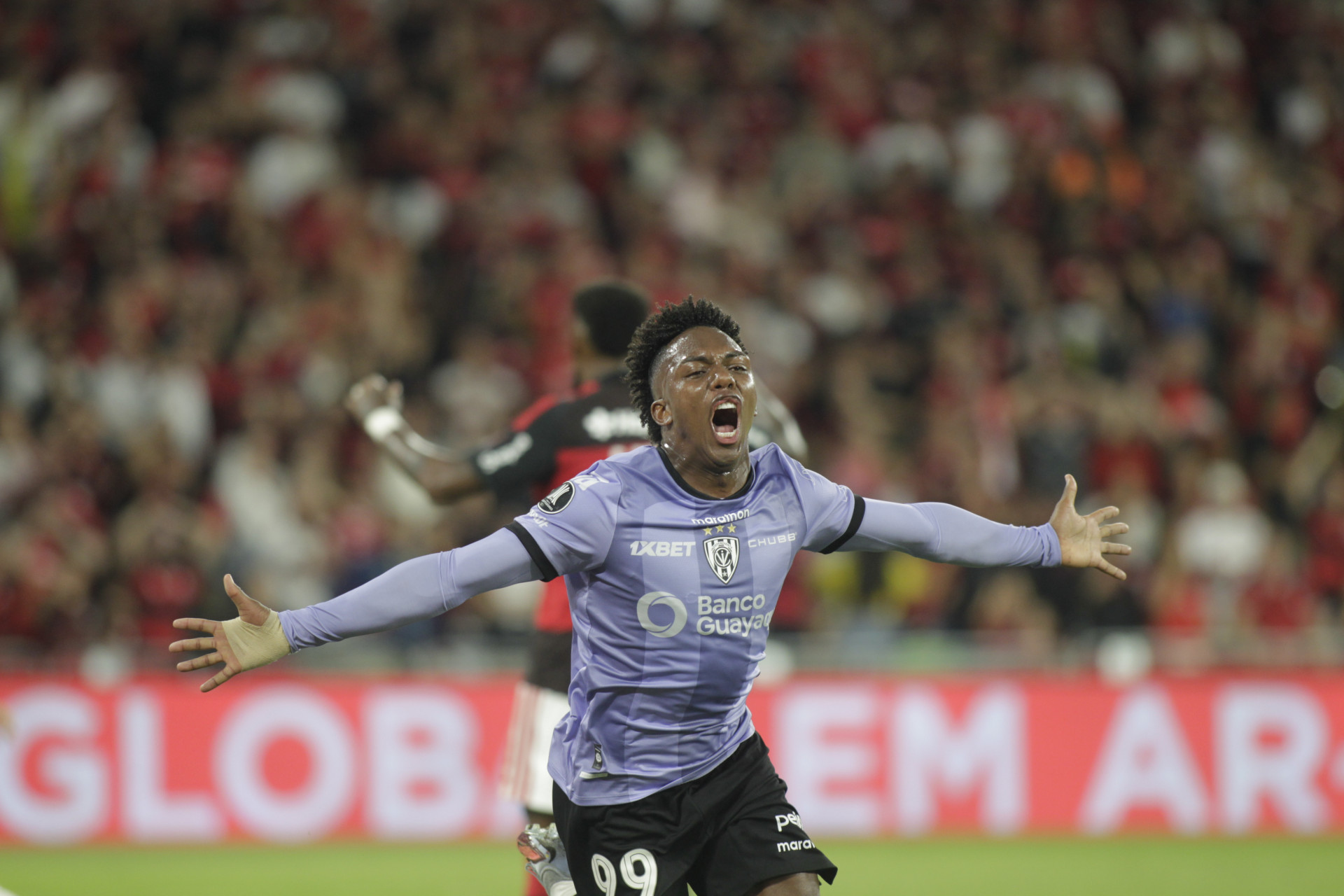Flamengo enfrentou o Independiente del Valle, do Equador, no Maracan&atilde; - Reginaldo Pimenta/Ag&ecirc;ncia O Dia