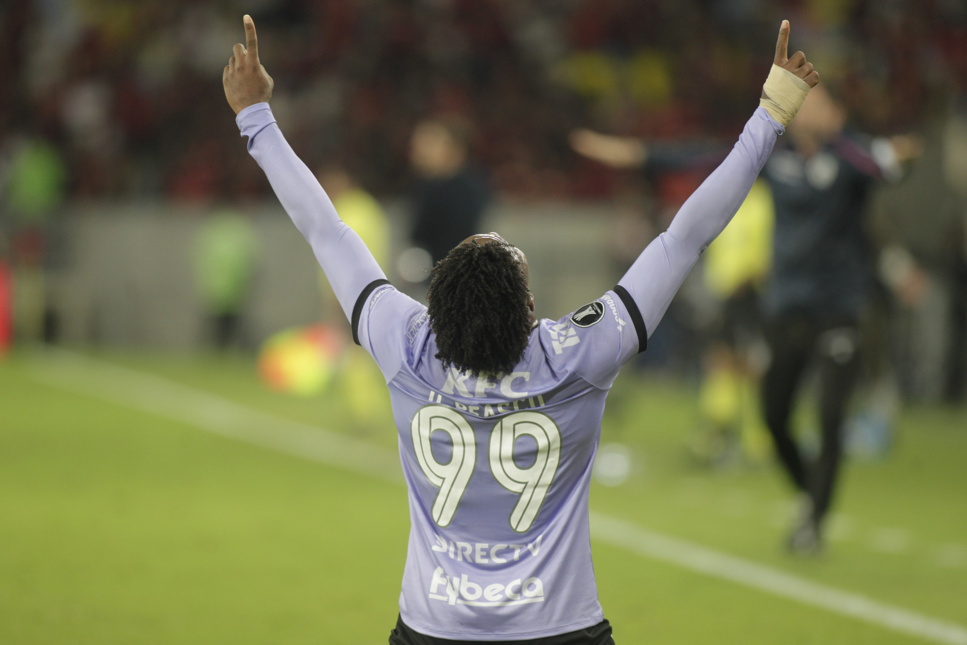 Flamengo enfrentou o Independiente del Valle, do Equador, no Maracan&atilde; - Reginaldo Pimenta/Ag&ecirc;ncia O Dia