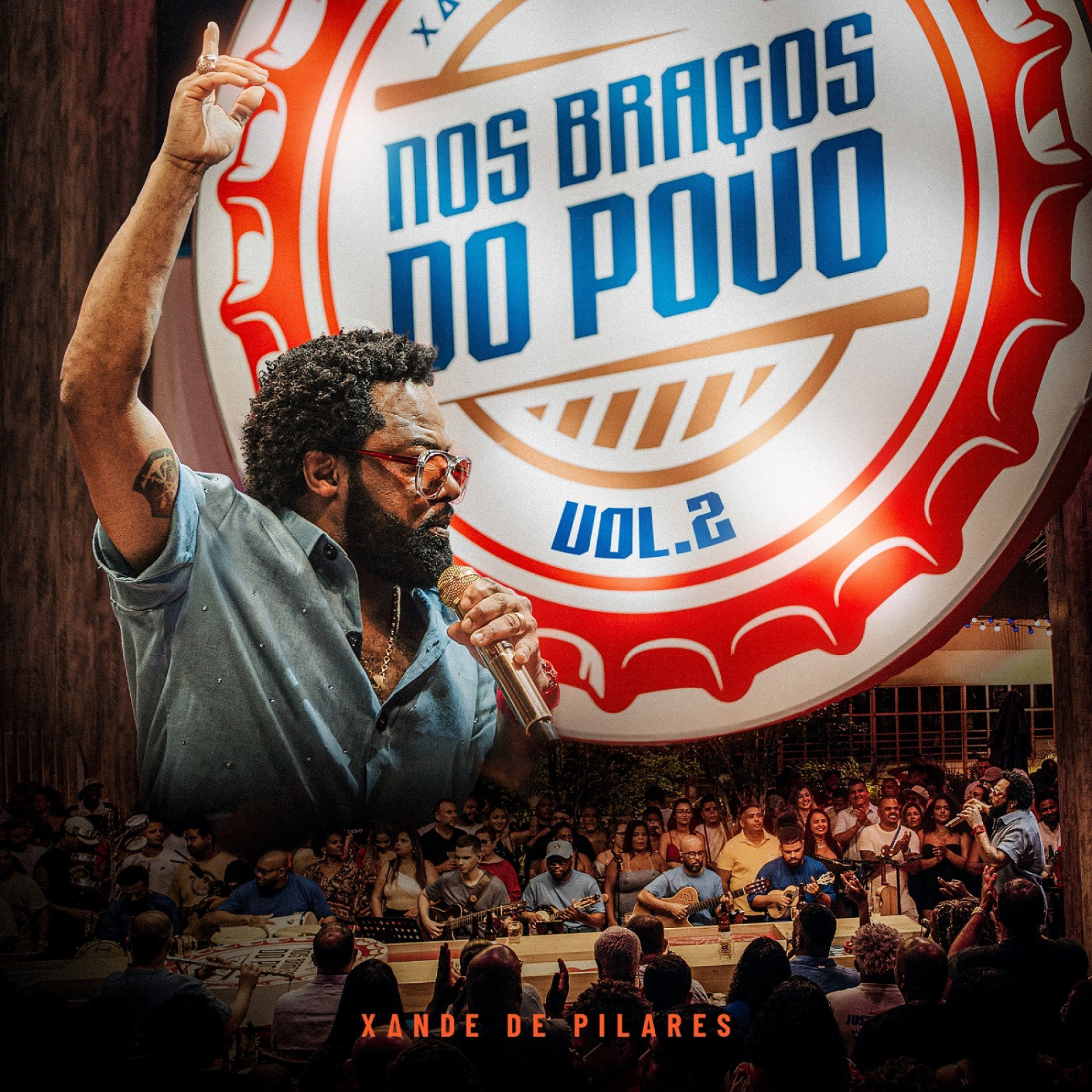 'Nos Braços do Povo, Volume 2 (Ao Vivo)' disputa categoria Melhor Álbum de Samba/Pagode
 - Divulgação 