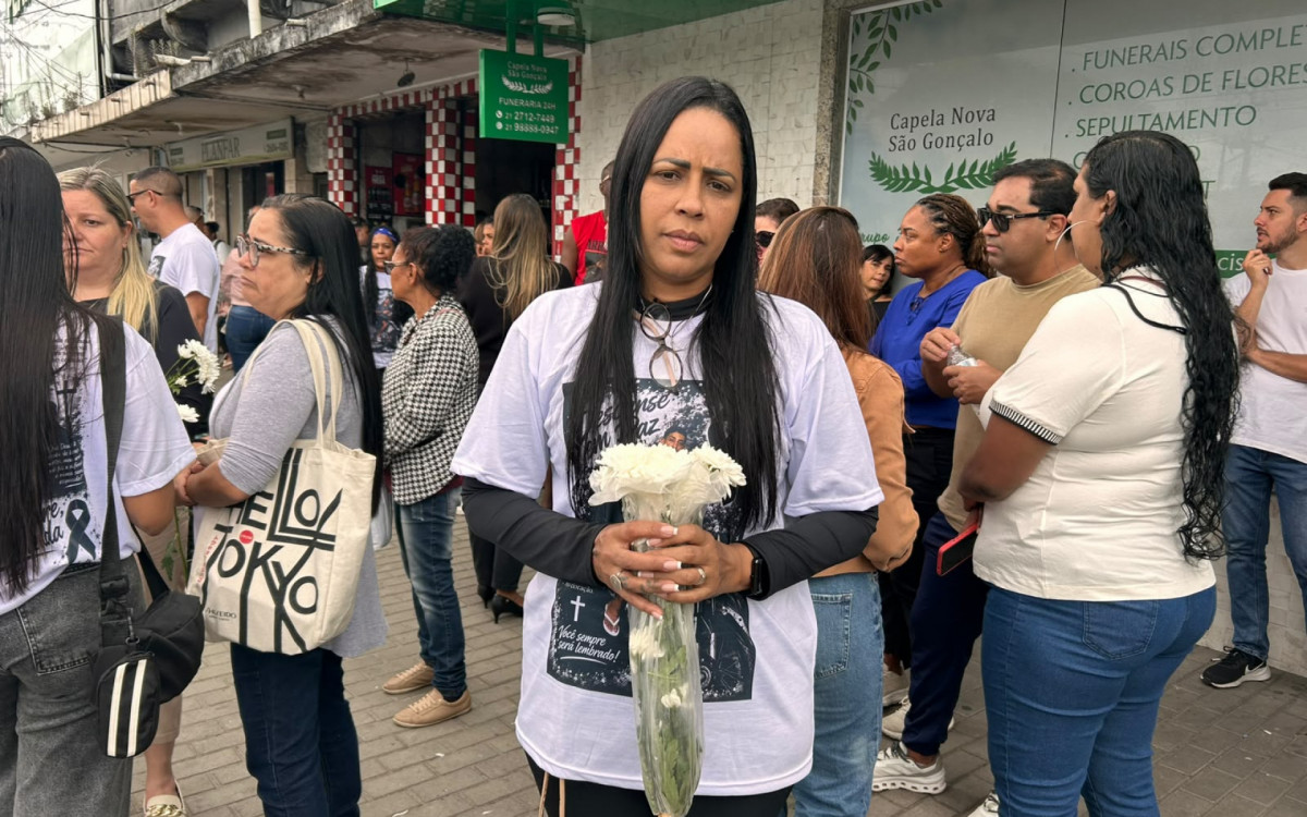 Rosane Mathias, tia de Danilo, pediu justi&ccedil;a sobre o caso
