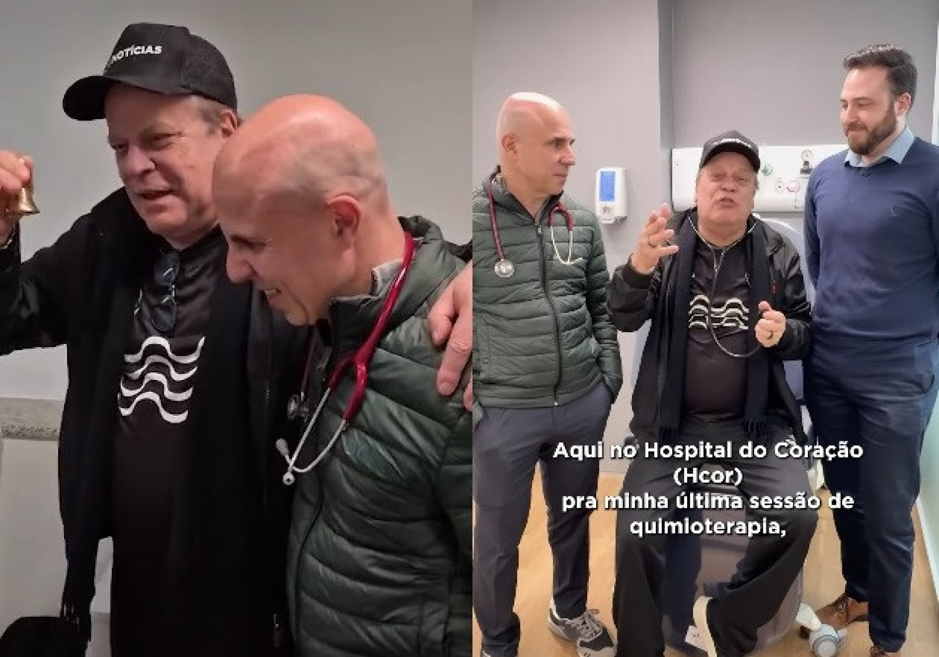 Chico Pinheiro realizou última sessão de quimioterapia  - Reprodução/Instagram