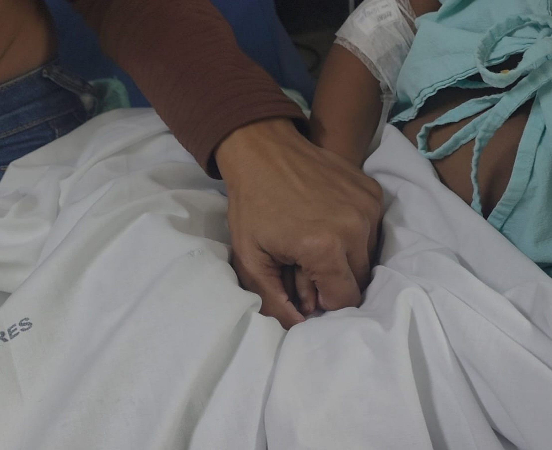 Menino de 3 anos está internado no Hospital Estadual Alberto Torres, em São Gonçalo - Reprodução