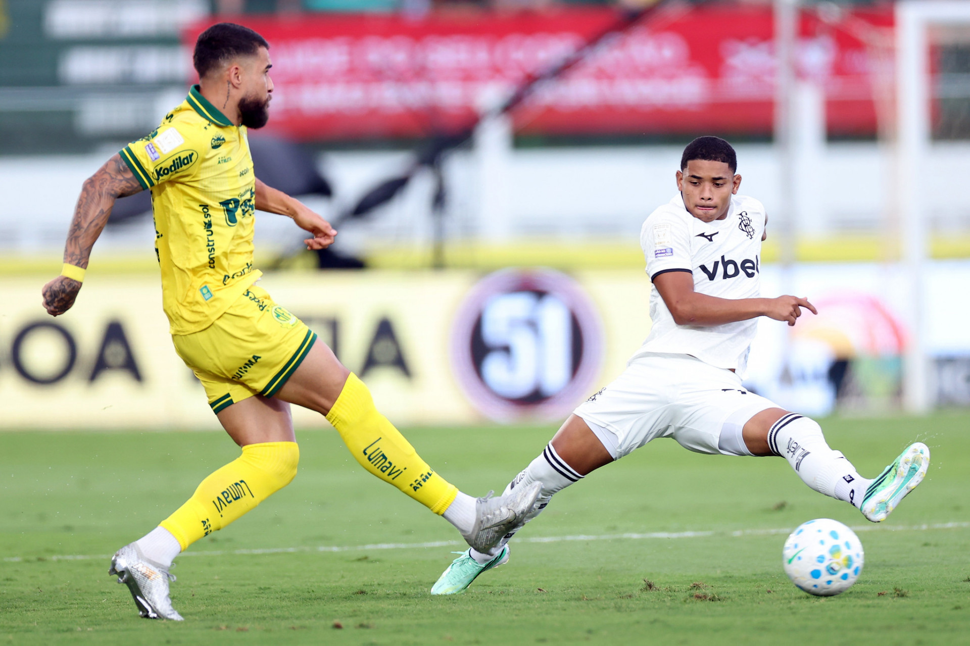 Botafogo enfrentou o Mirassol, neste sábado (19), no Maião, pelo Brasileirão - Vitor Silva / Botafogo