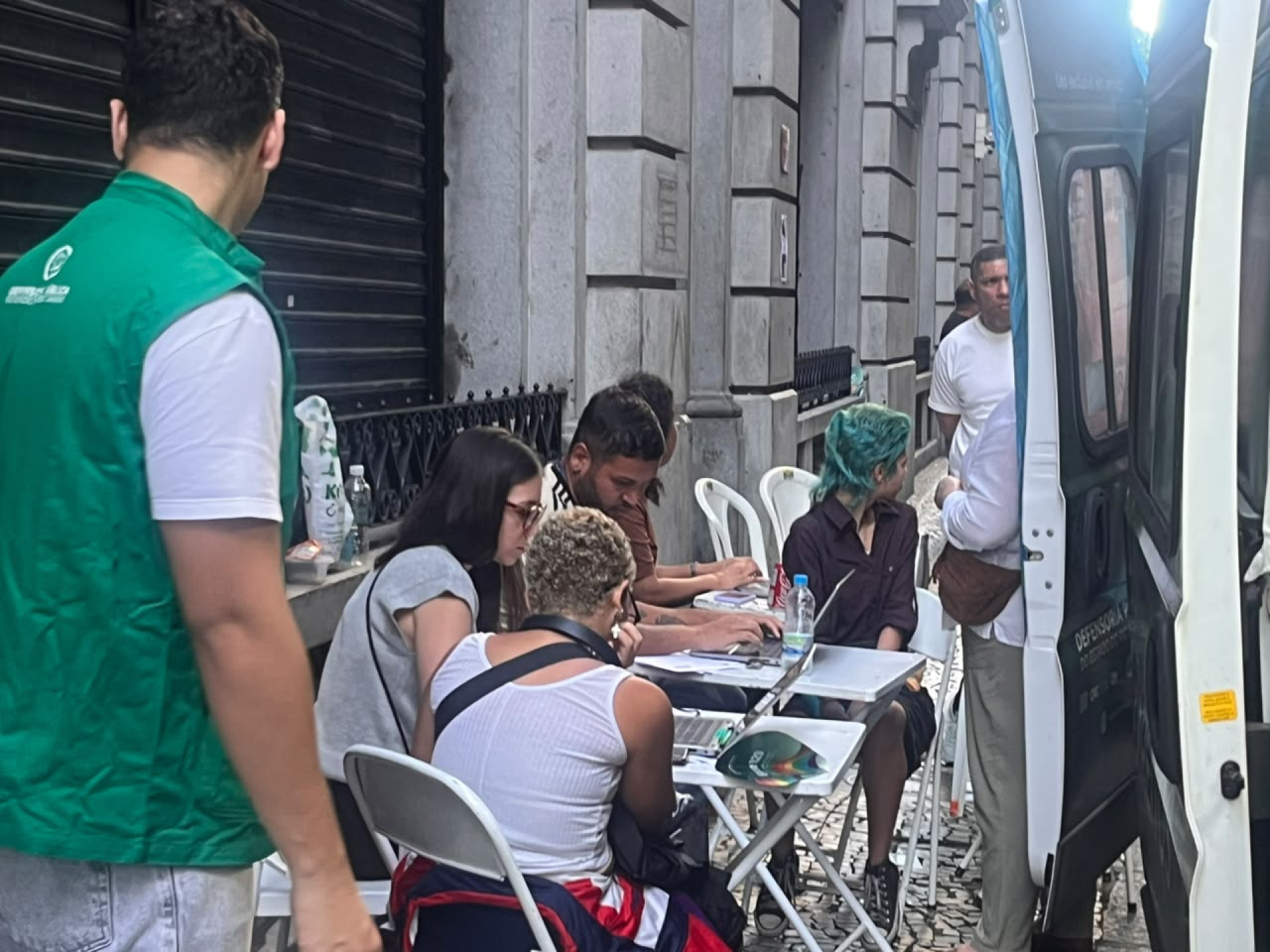 Defensoria Pública participa da ação - Gui Pereira